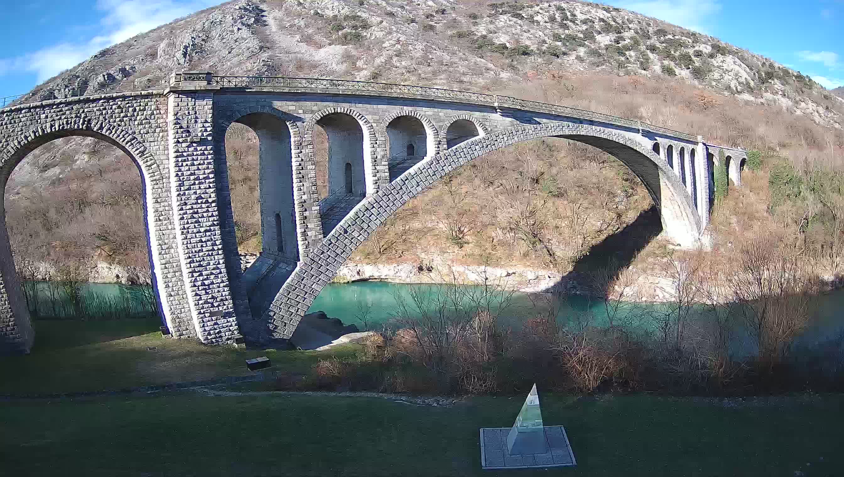 Solkan Bridge webcam – Slovenia