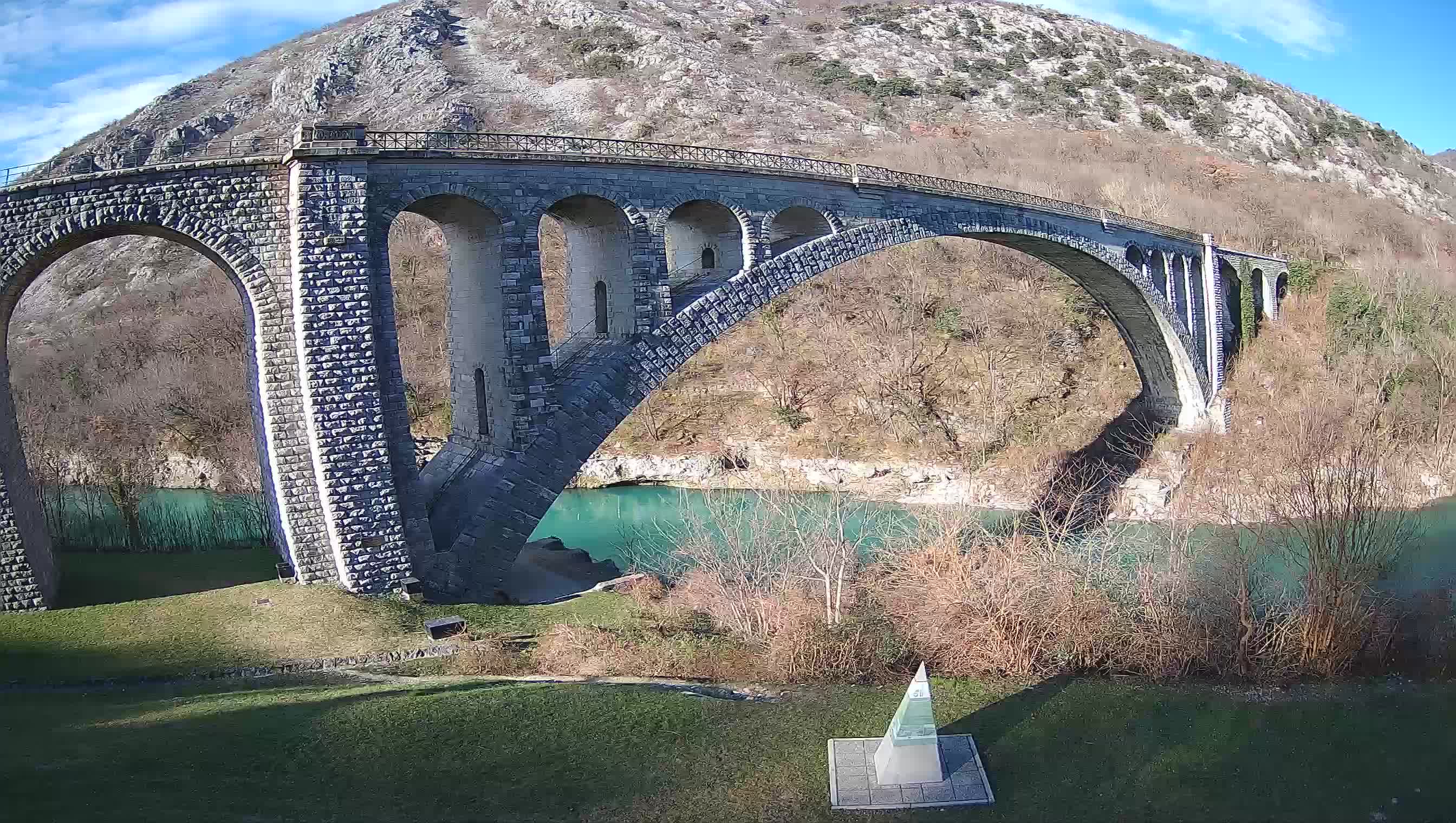 Solkan Bridge webcam – Slovenia