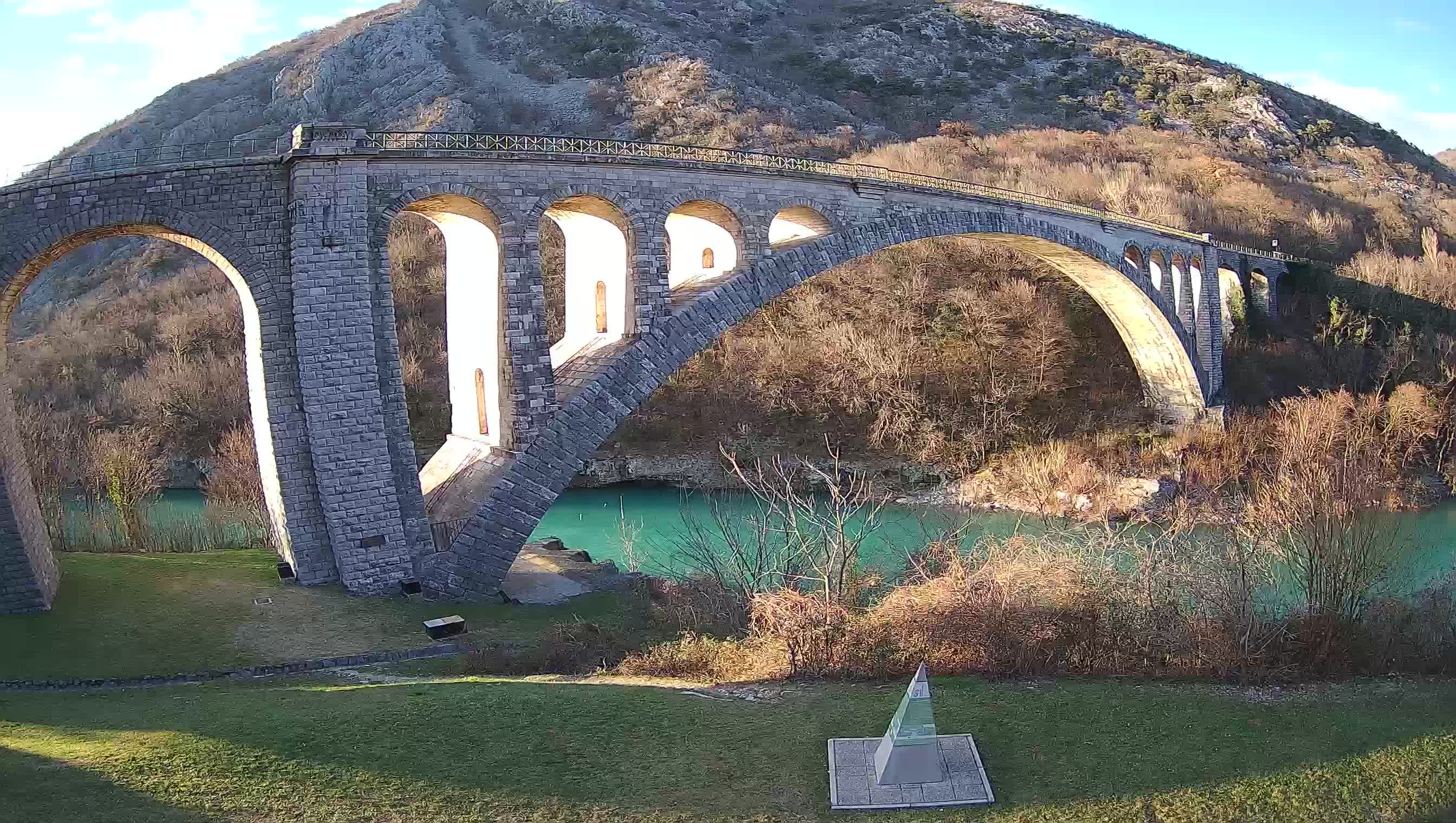 Solkan Bridge webcam – Slovenia