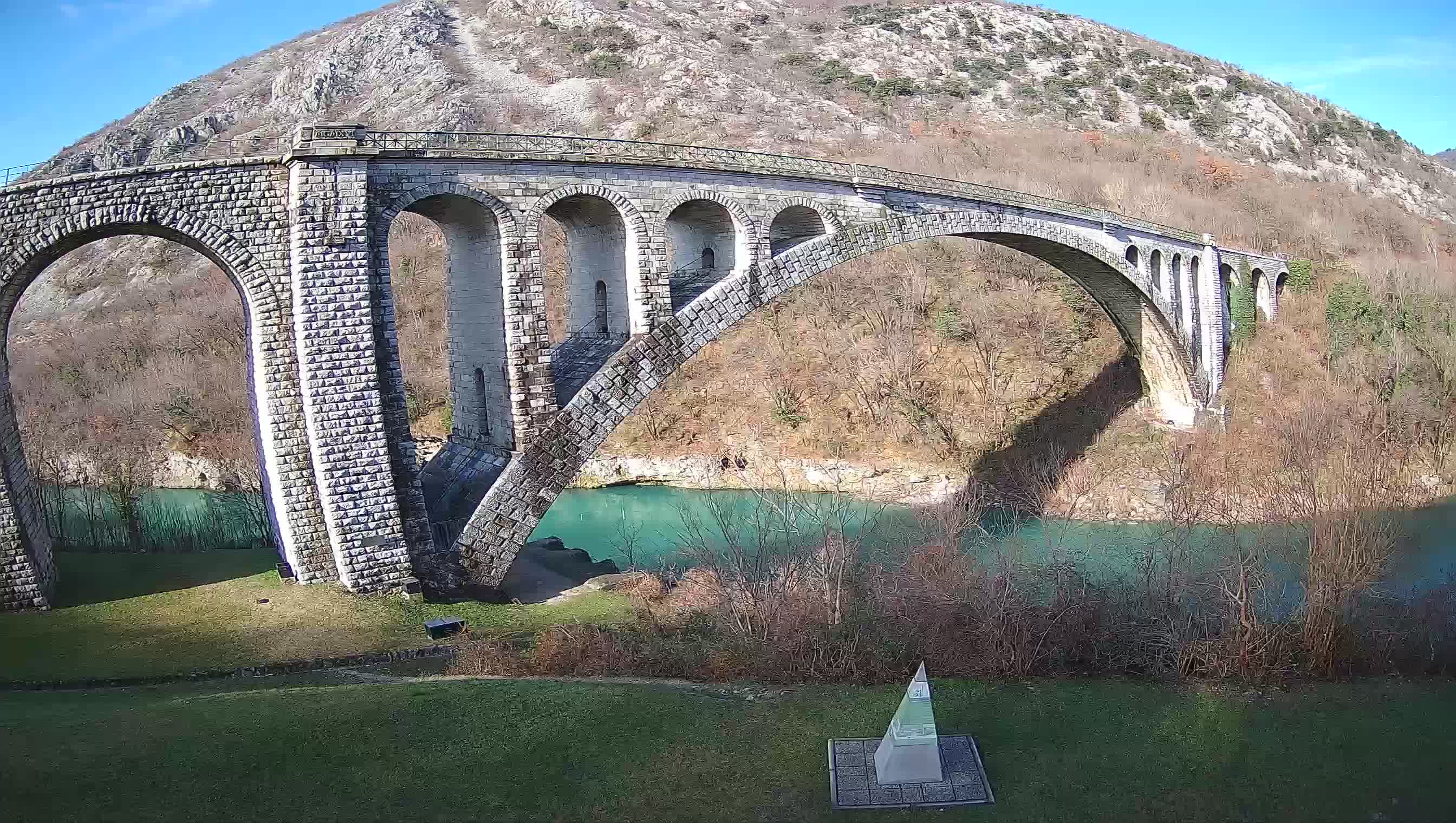 Puente de Solkan – Camera en vivo