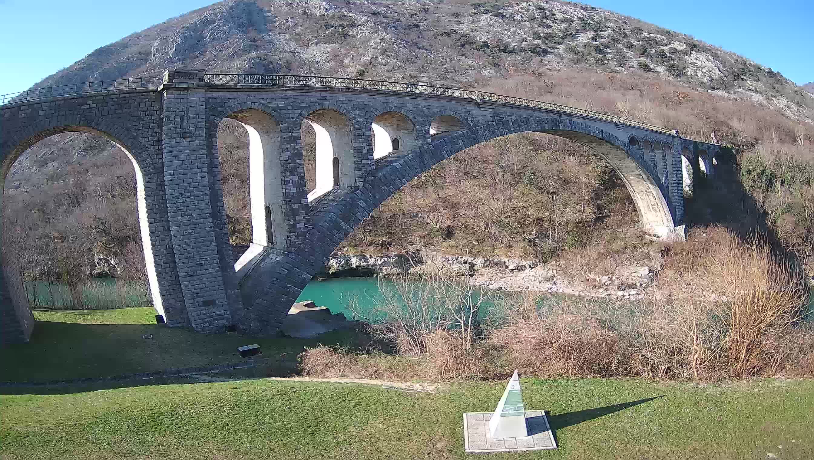 Solkan Bridge webcam – Slovenia