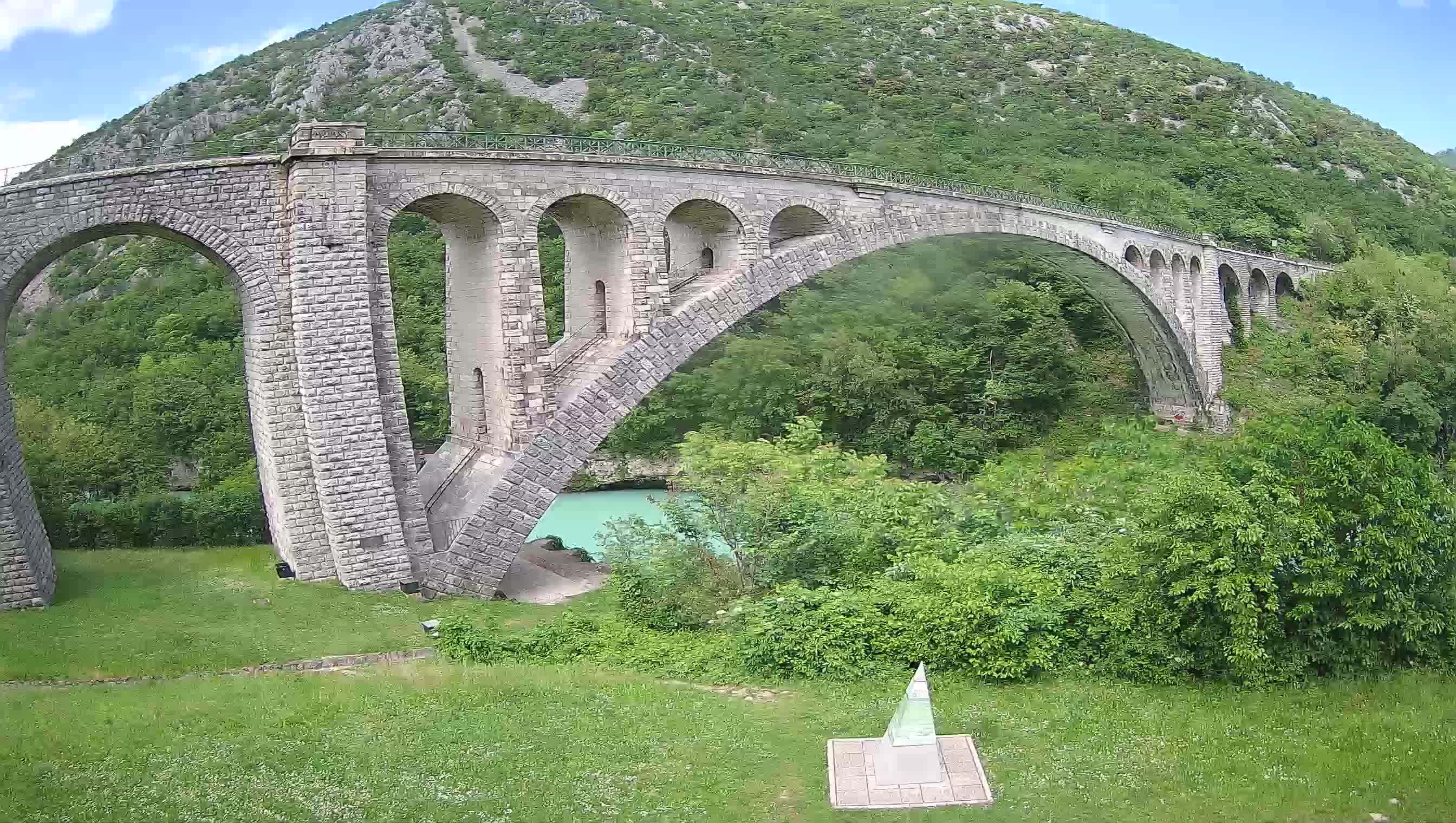 Solkan Bridge webcam – Slovenia