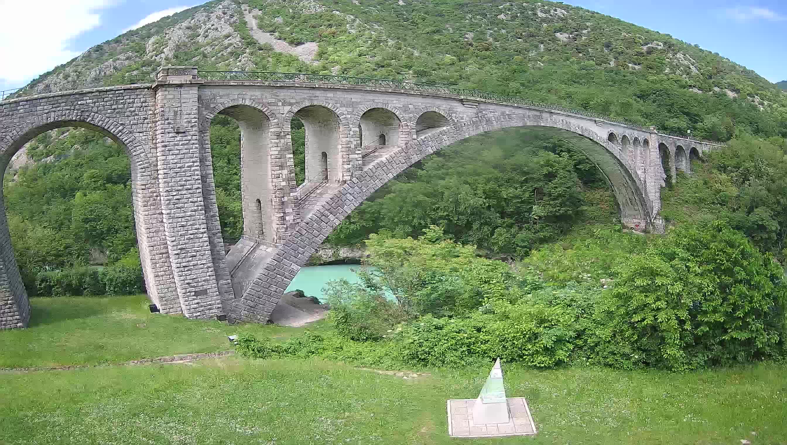Solkan Bridge webcam – Slovenia