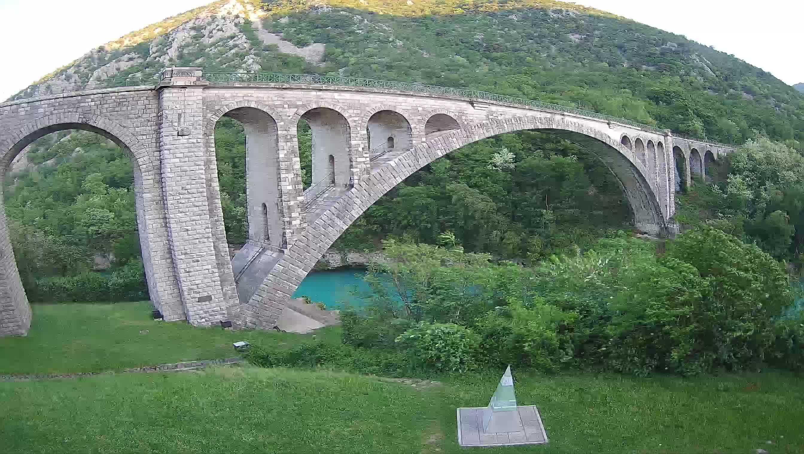 Solkan Bridge webcam – Slovenia