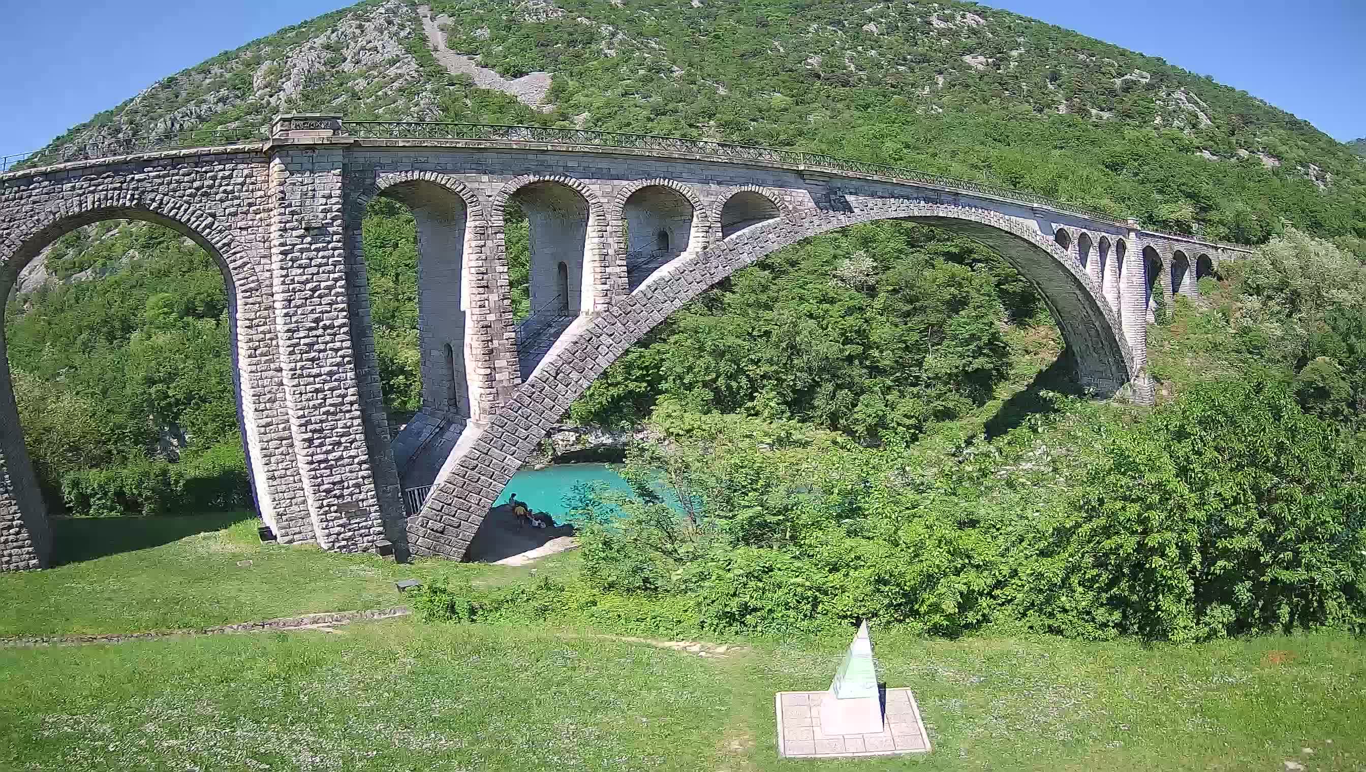 Solkan Bridge webcam – Slovenia