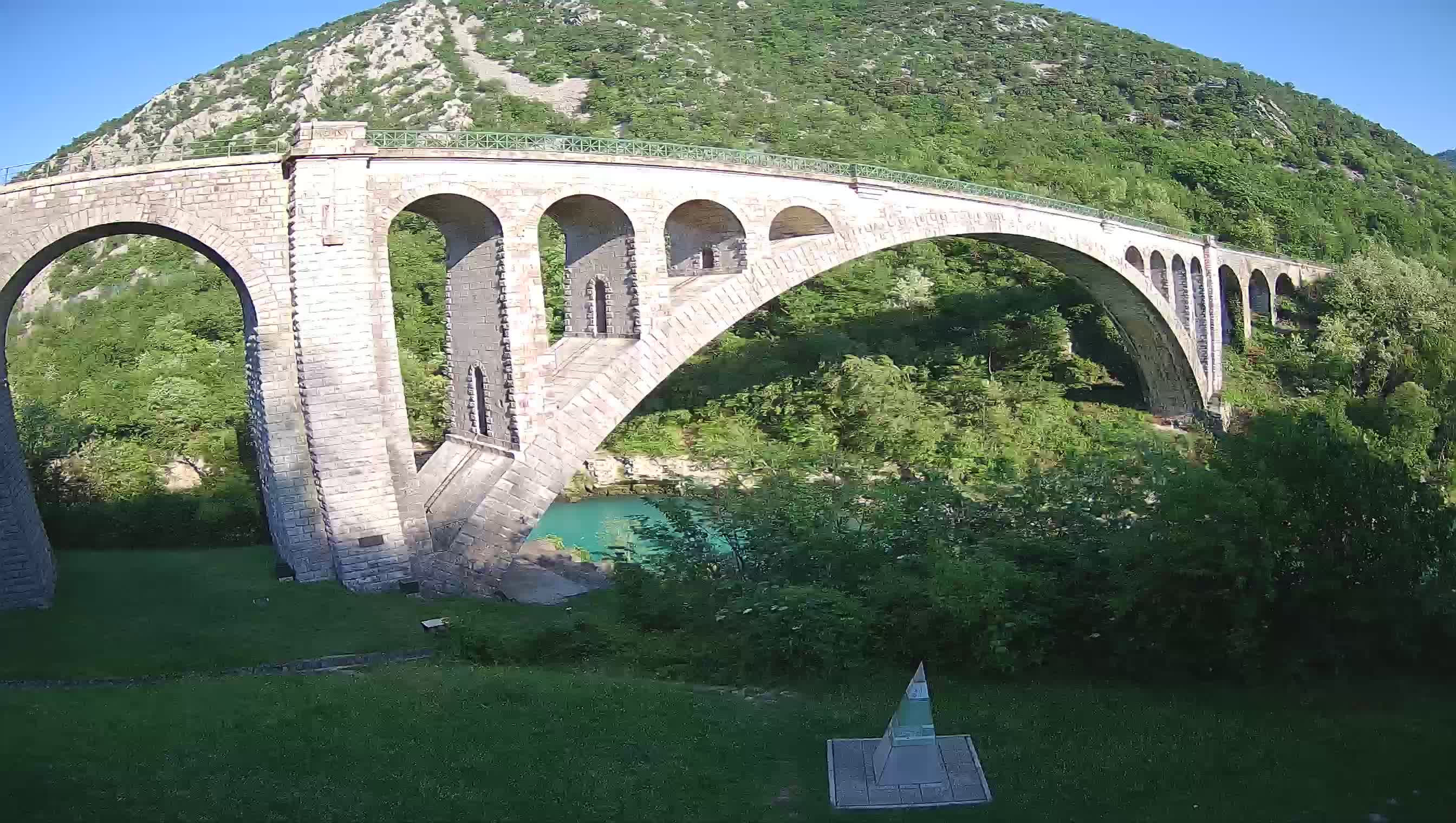 Solkan Bridge webcam – Slovenia