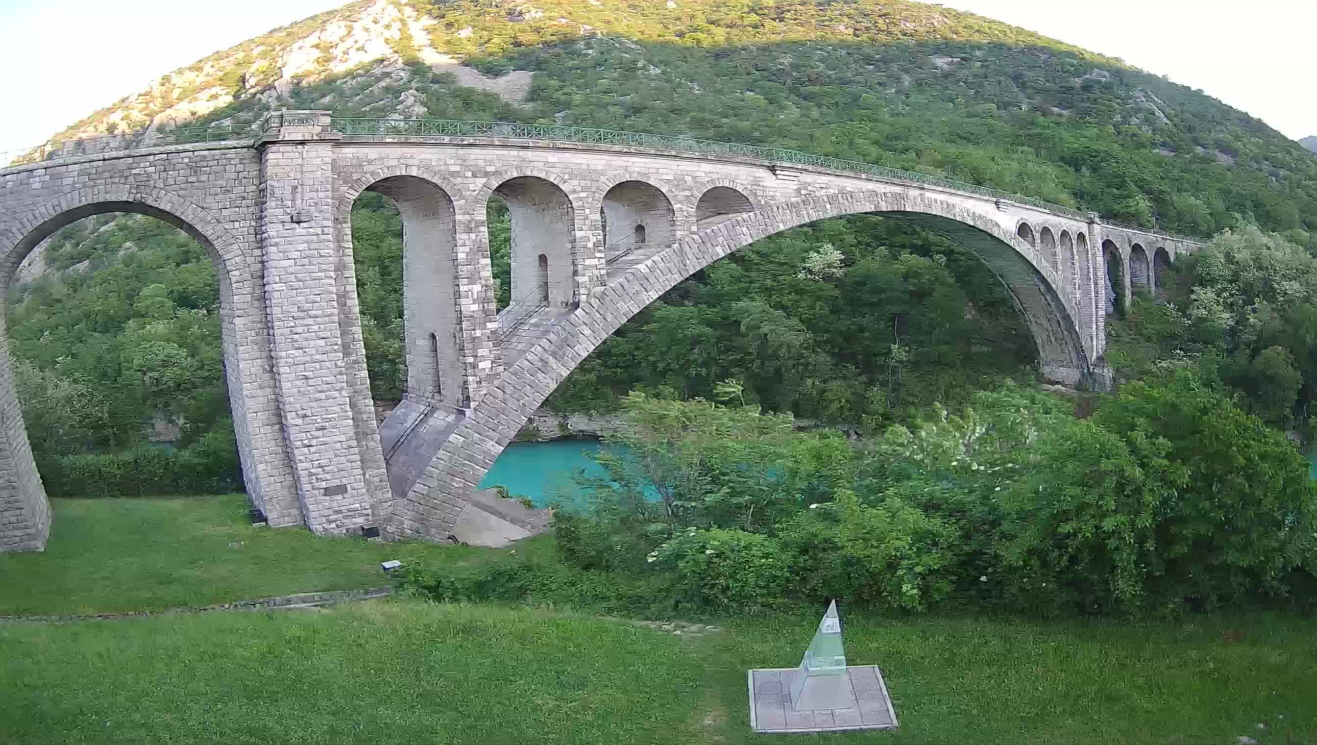 Puente de Solkan – Camera en vivo