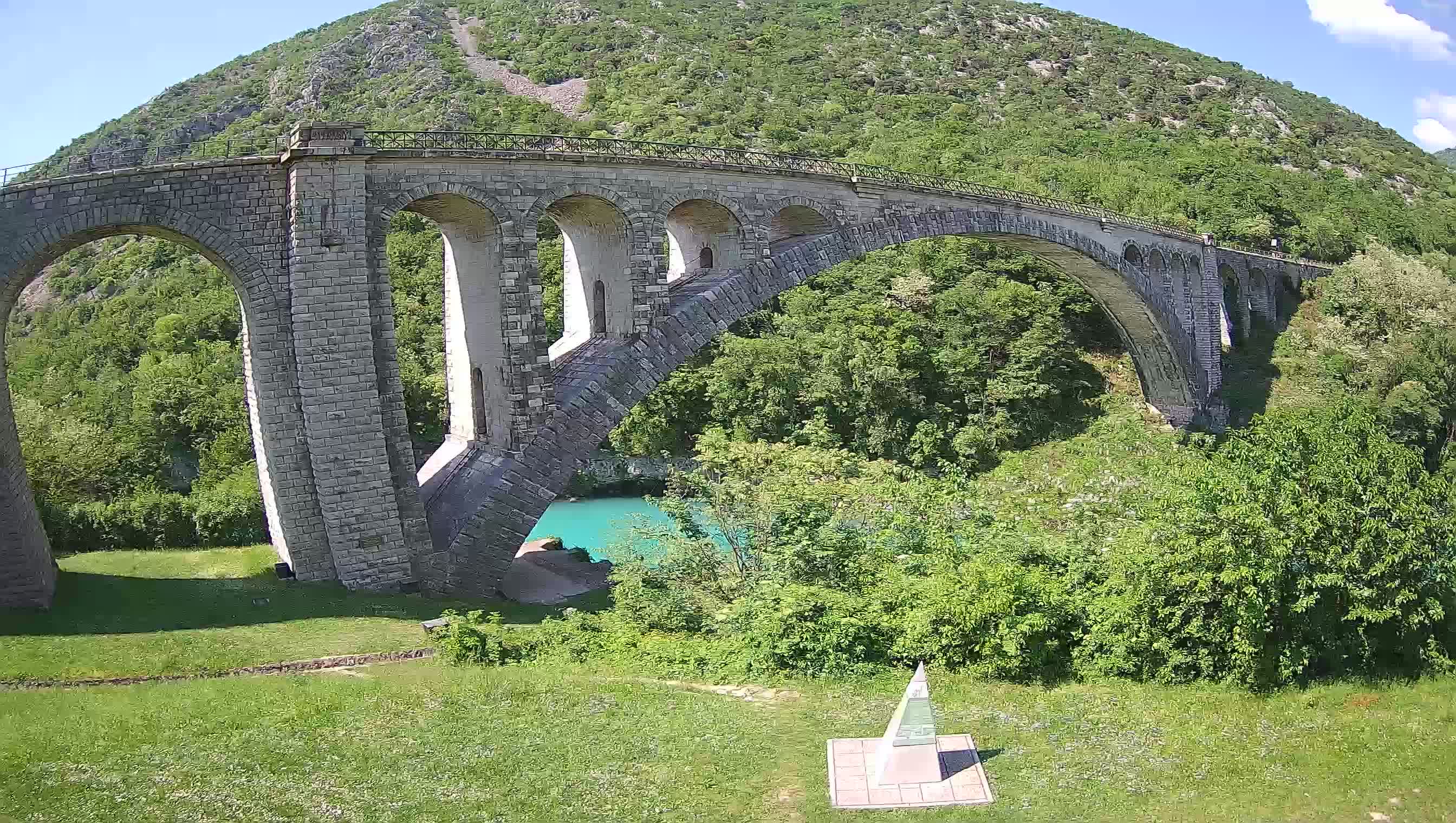 Solkan Bridge webcam – Slovenia