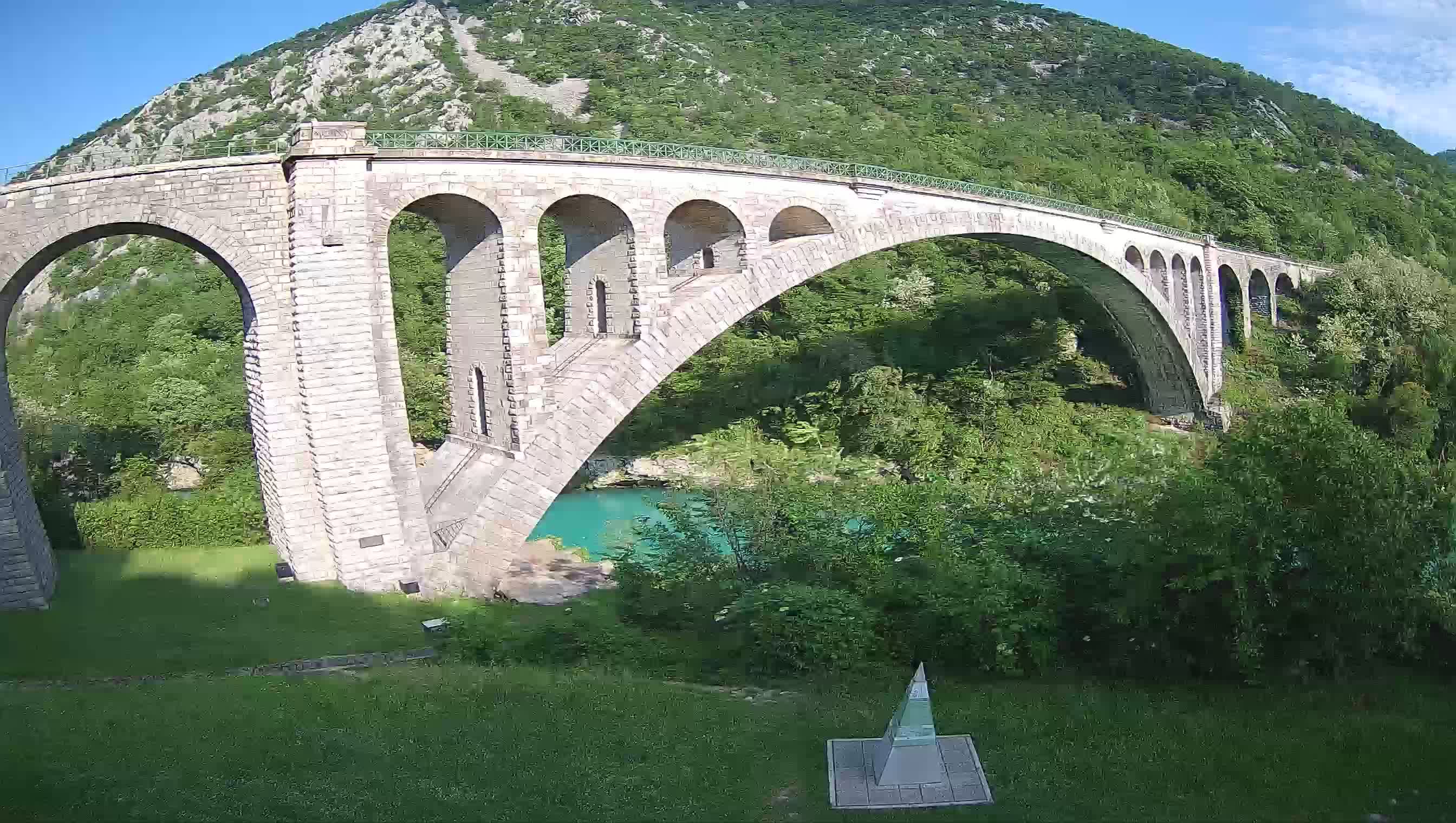 Puente de Solkan – Camera en vivo