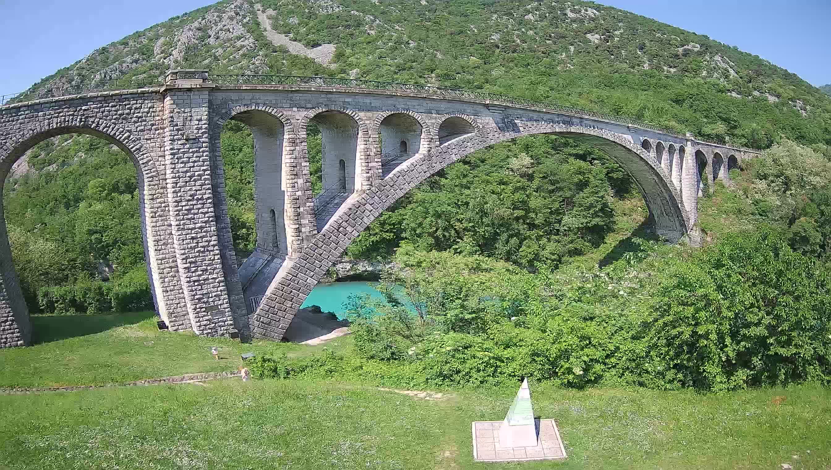 Solkan Bridge webcam – Slovenia