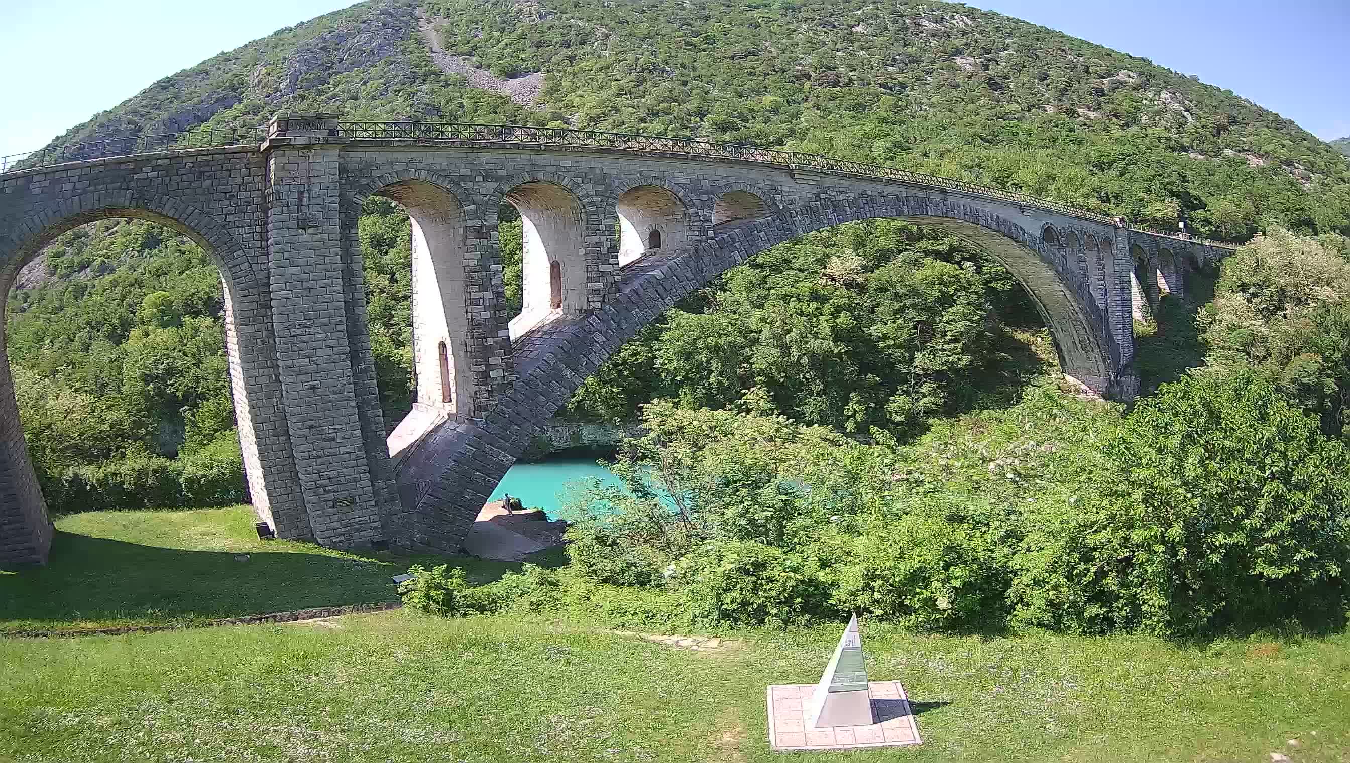 Solkan Bridge webcam – Slovenia