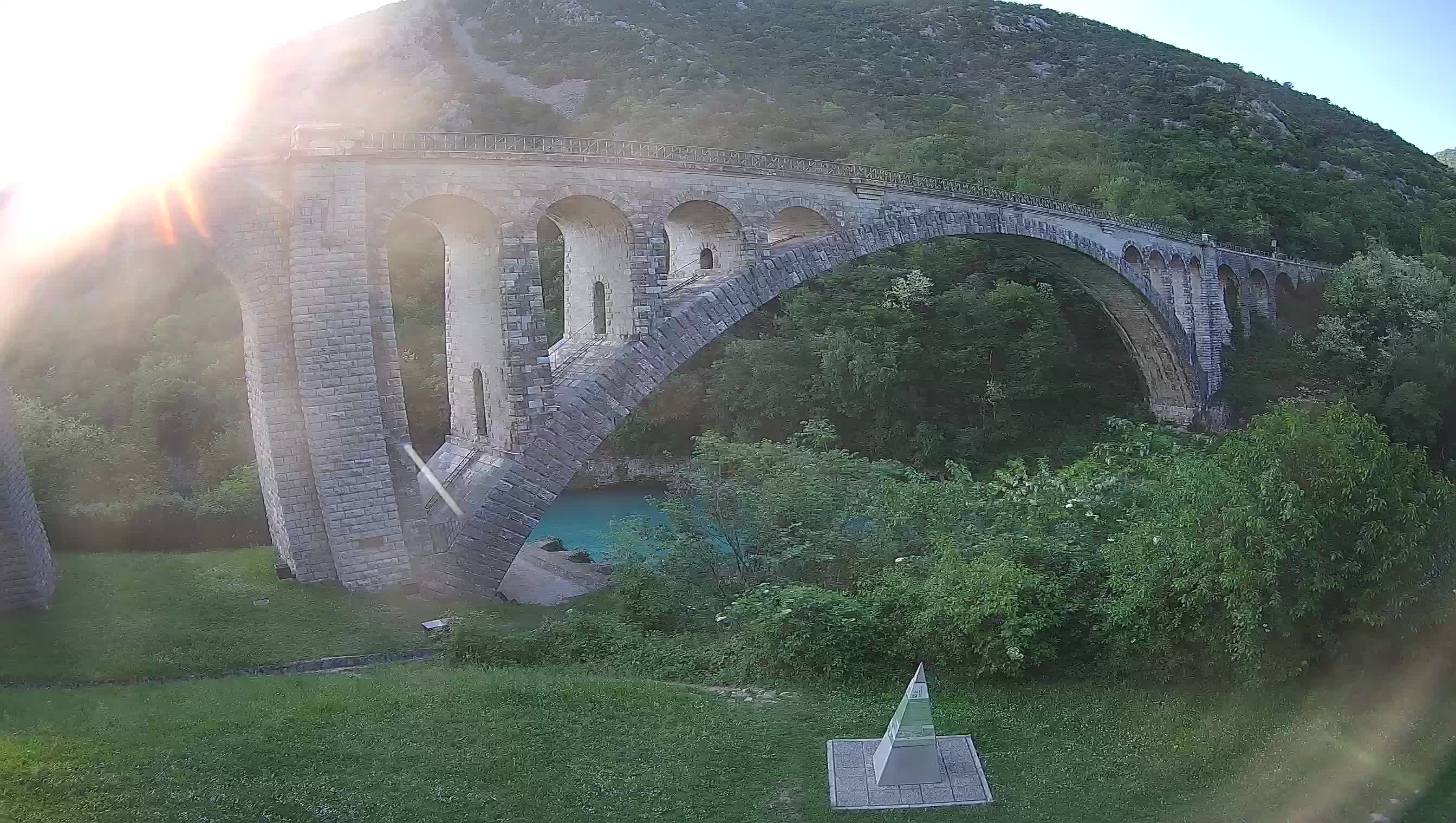 Solkan Bridge webcam – Slovenia