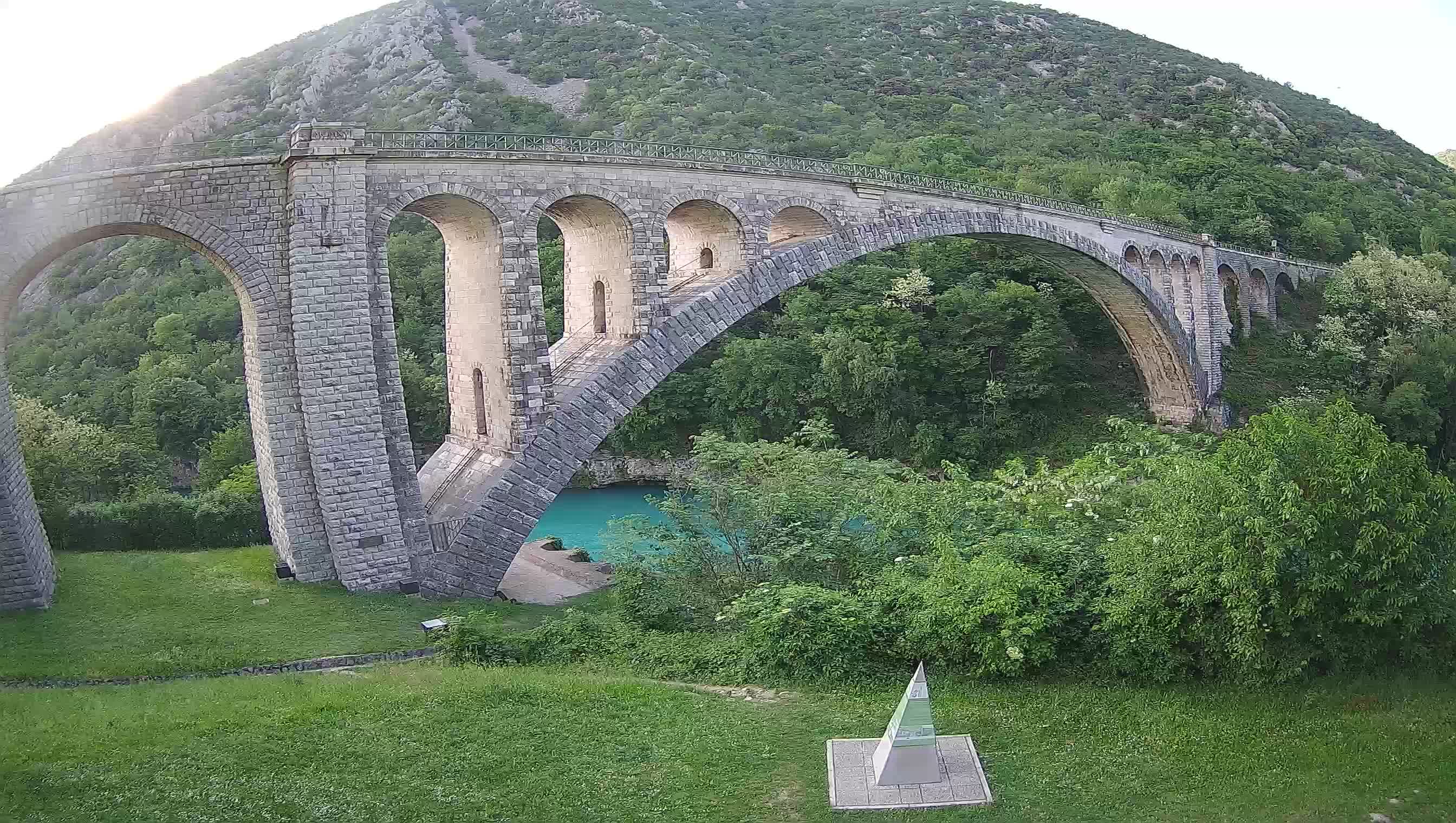 Solkan Bridge webcam – Slovenia