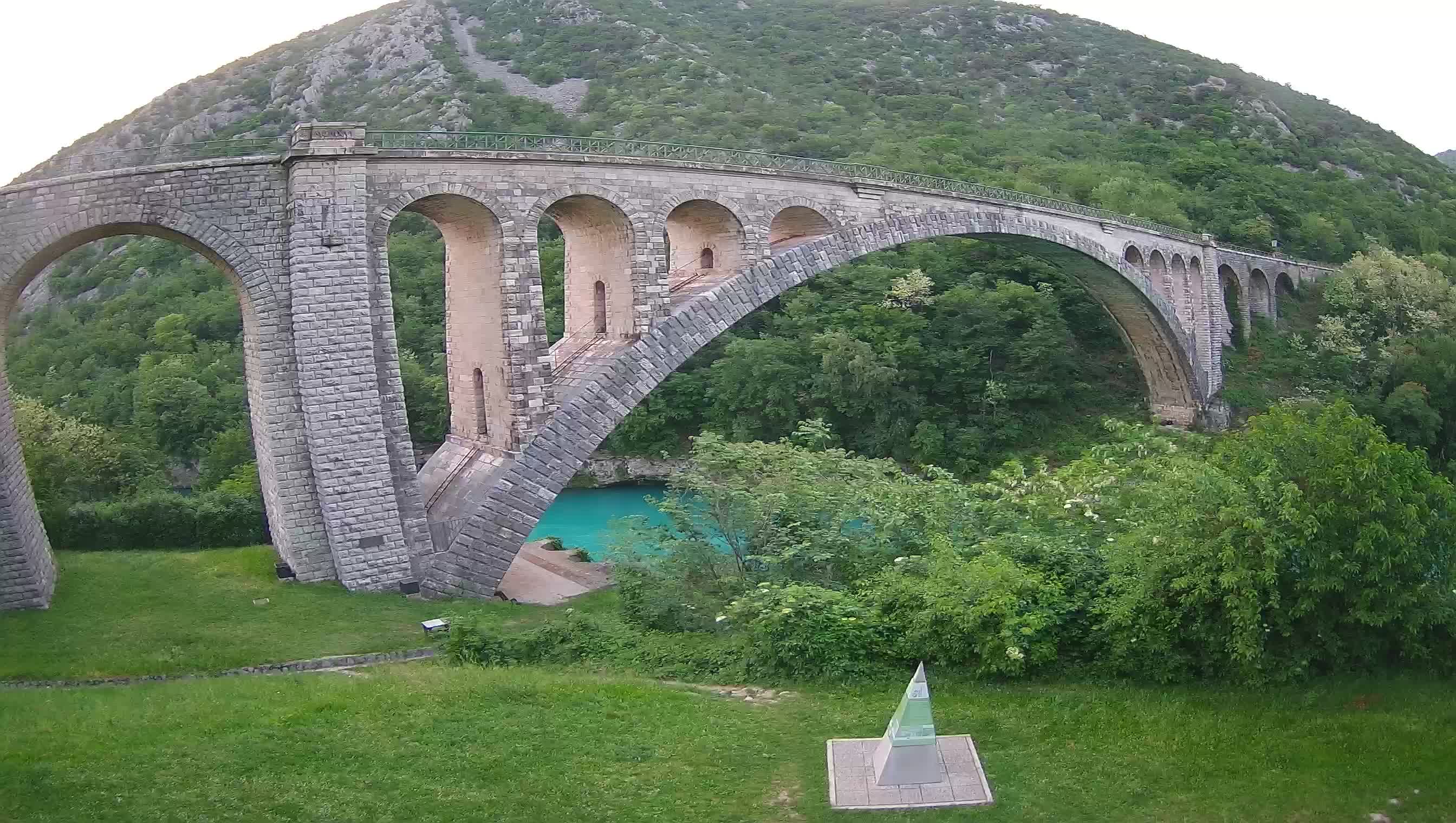 Solkan Bridge webcam – Slovenia