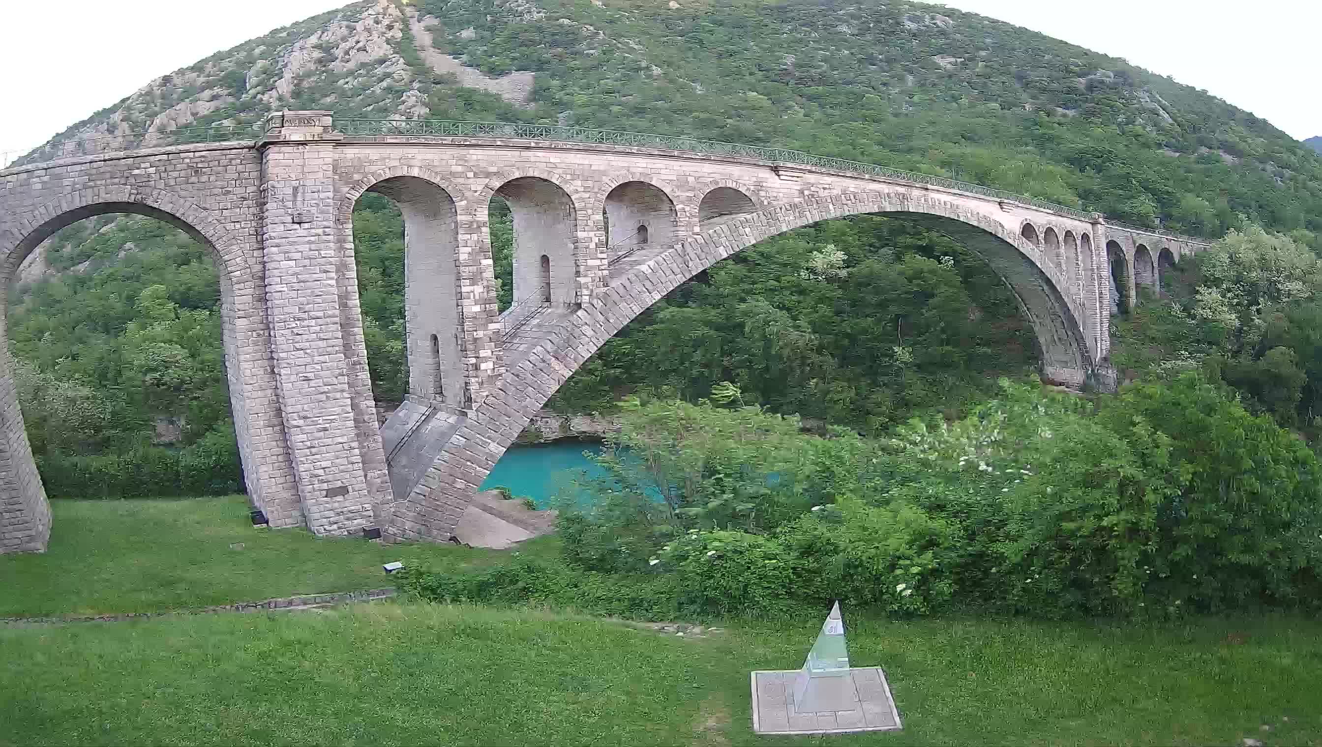 Solkan Bridge webcam – Slovenia