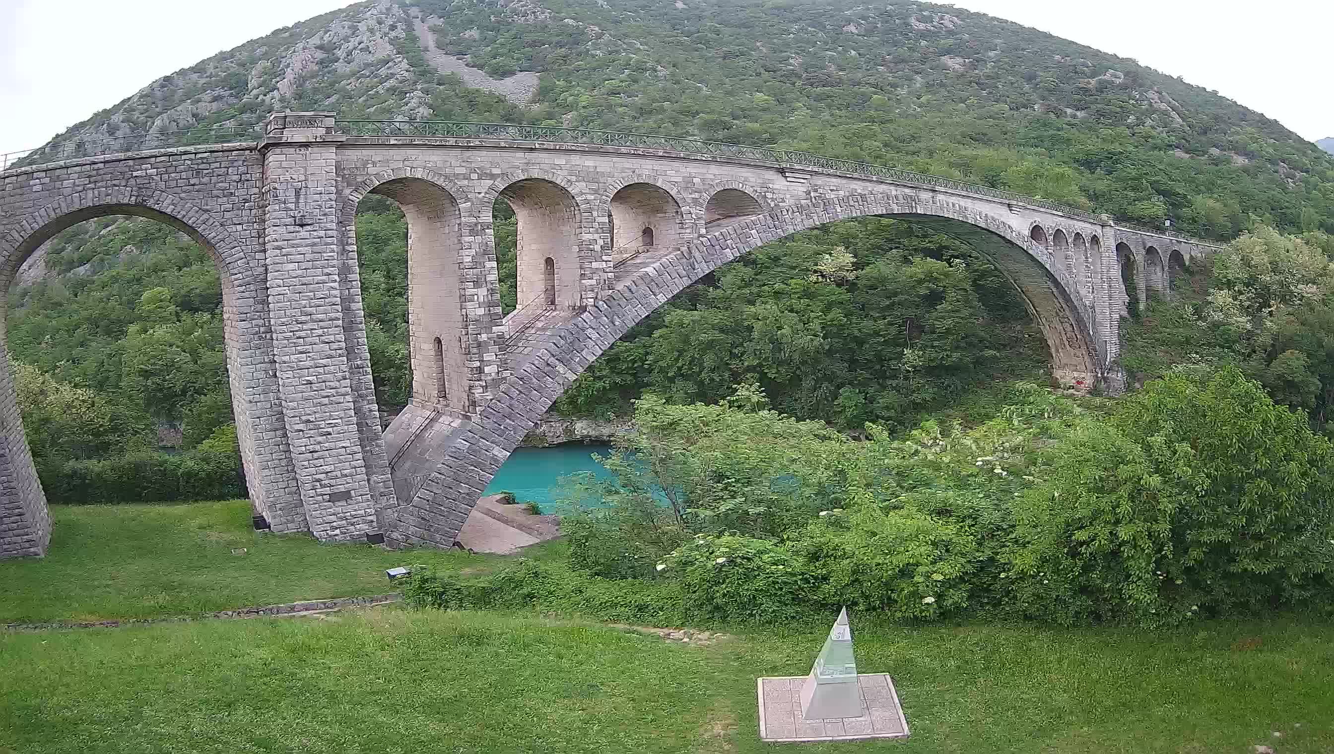 Solkan Bridge webcam – Slovenia
