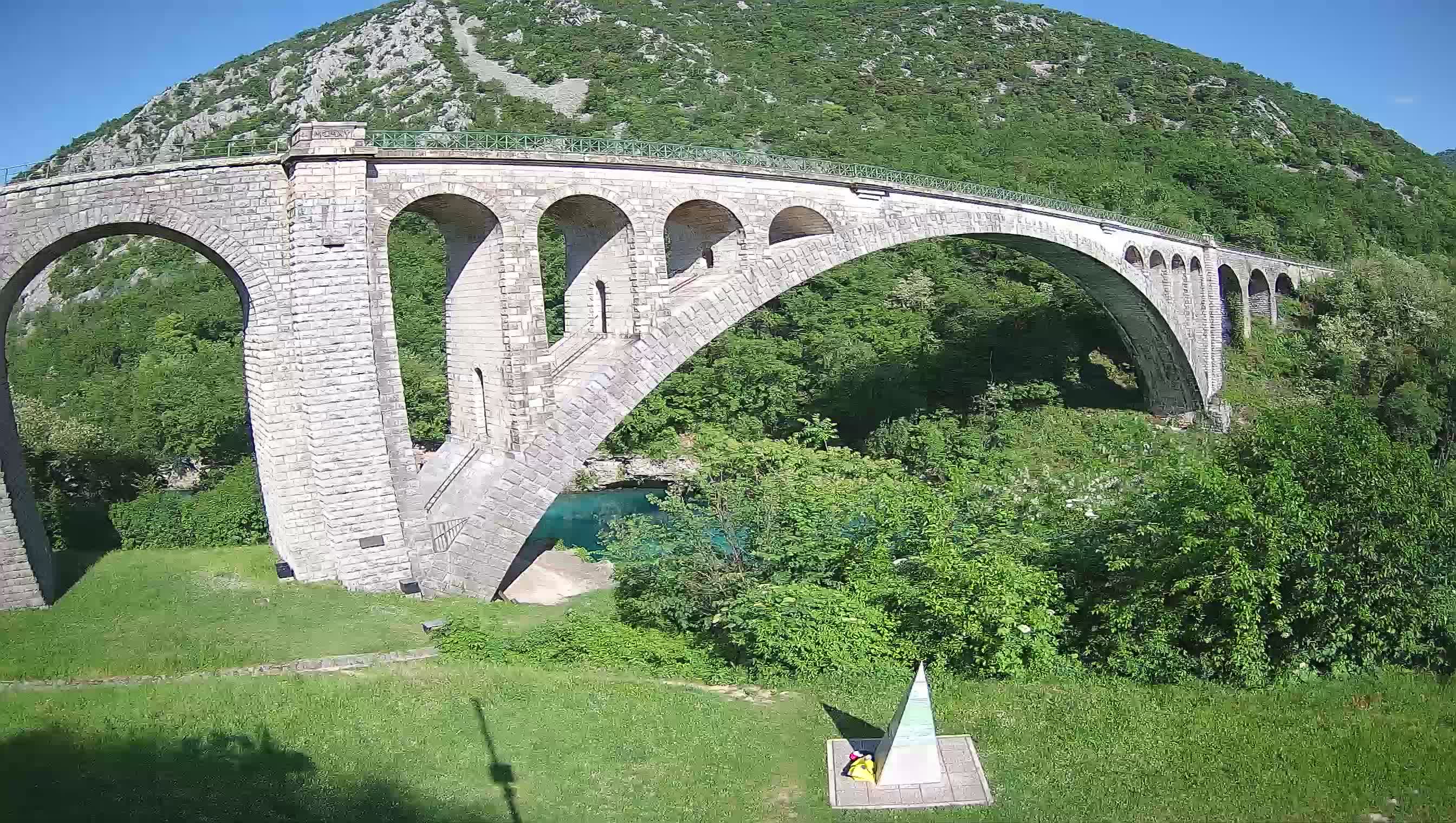 Solkan Bridge webcam – Slovenia