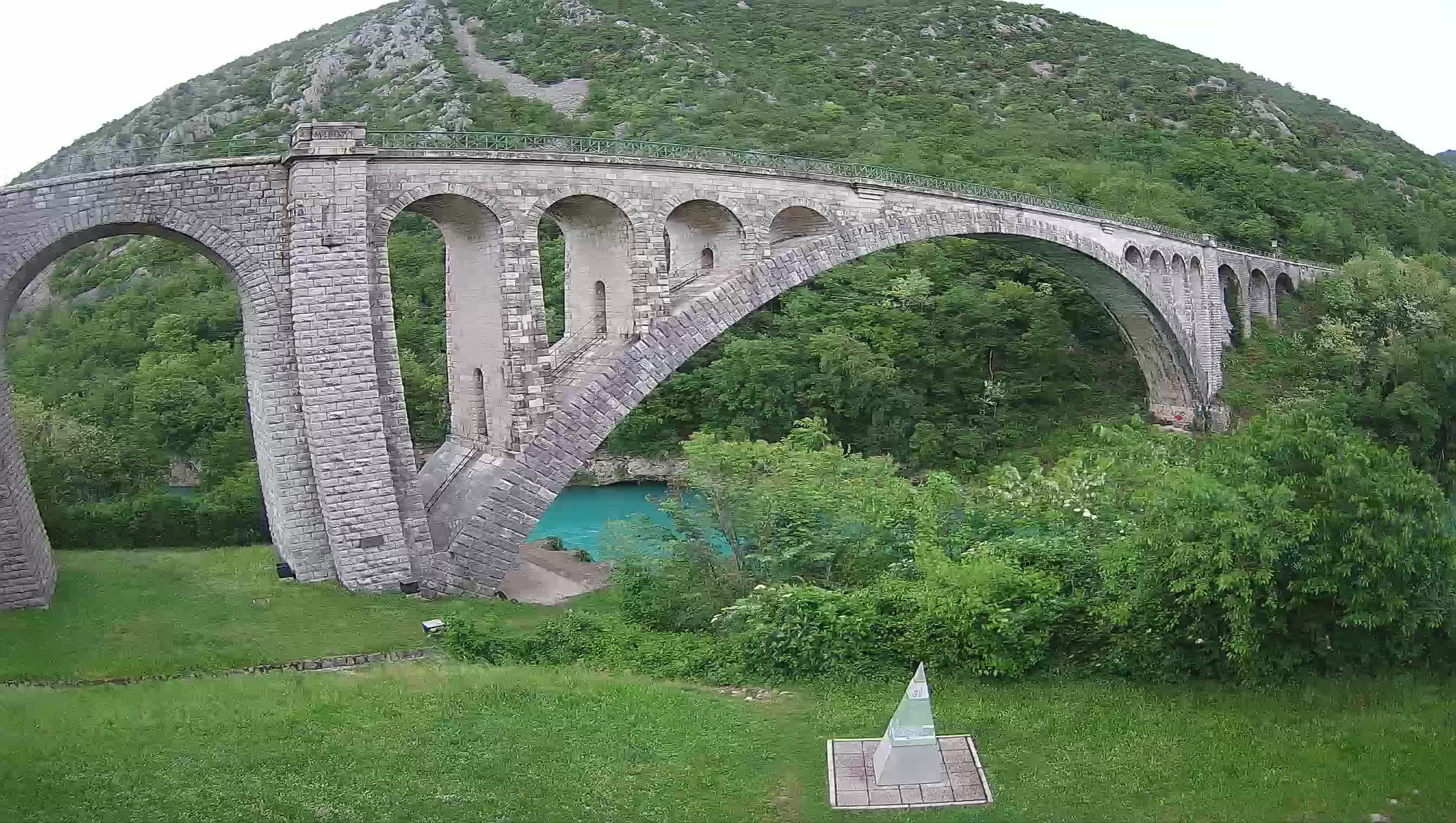 Solkan Bridge webcam – Slovenia