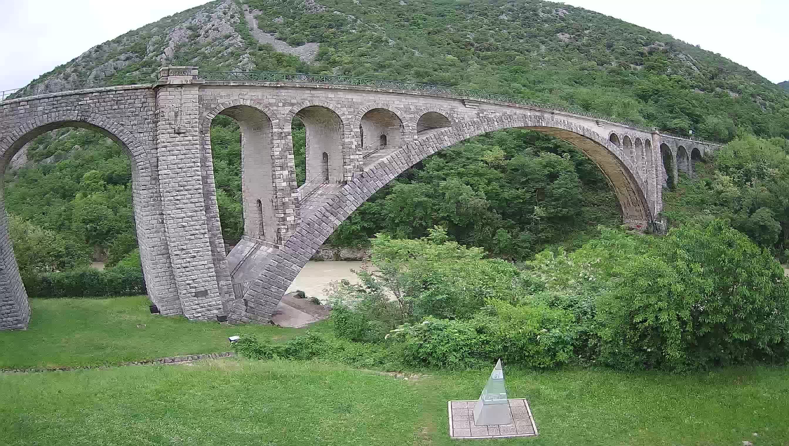 Solkan Bridge webcam – Slovenia