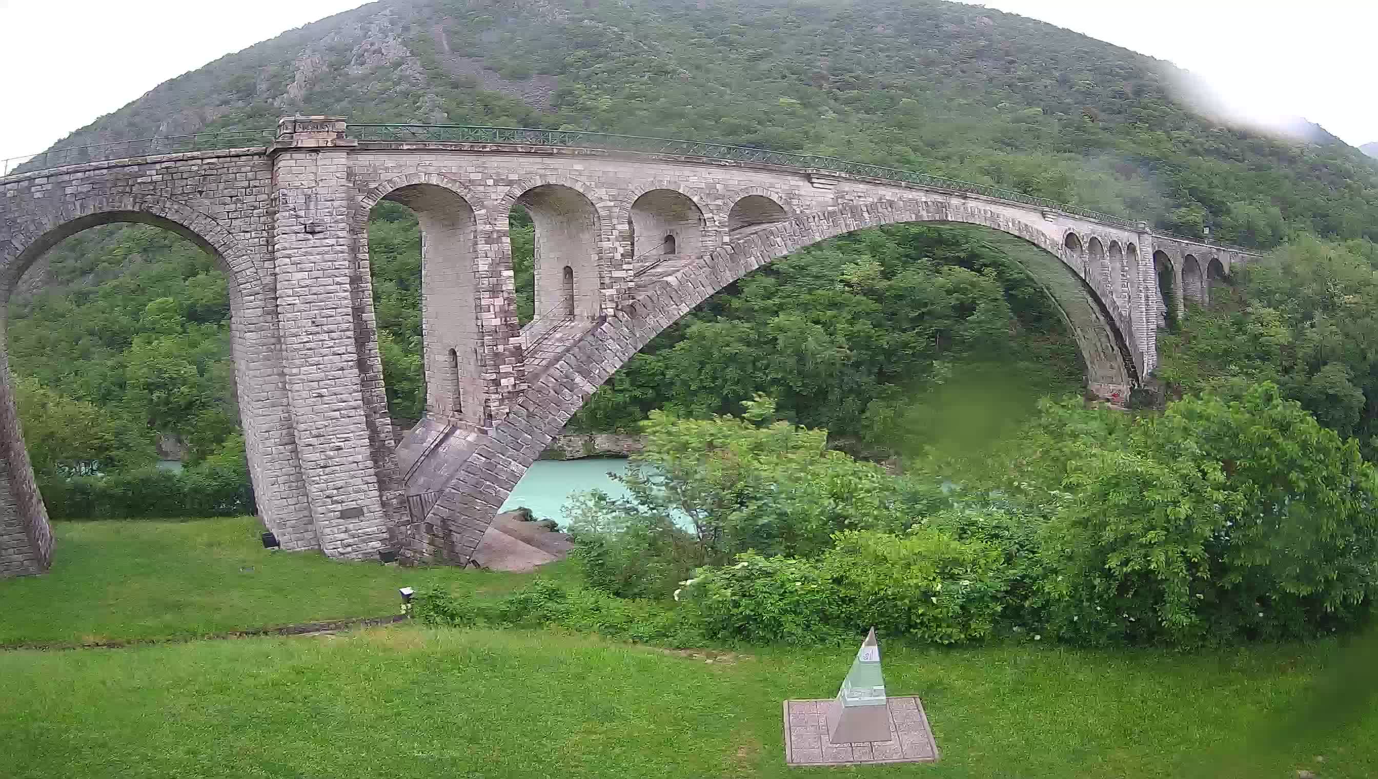 Solkan Bridge webcam – Slovenia