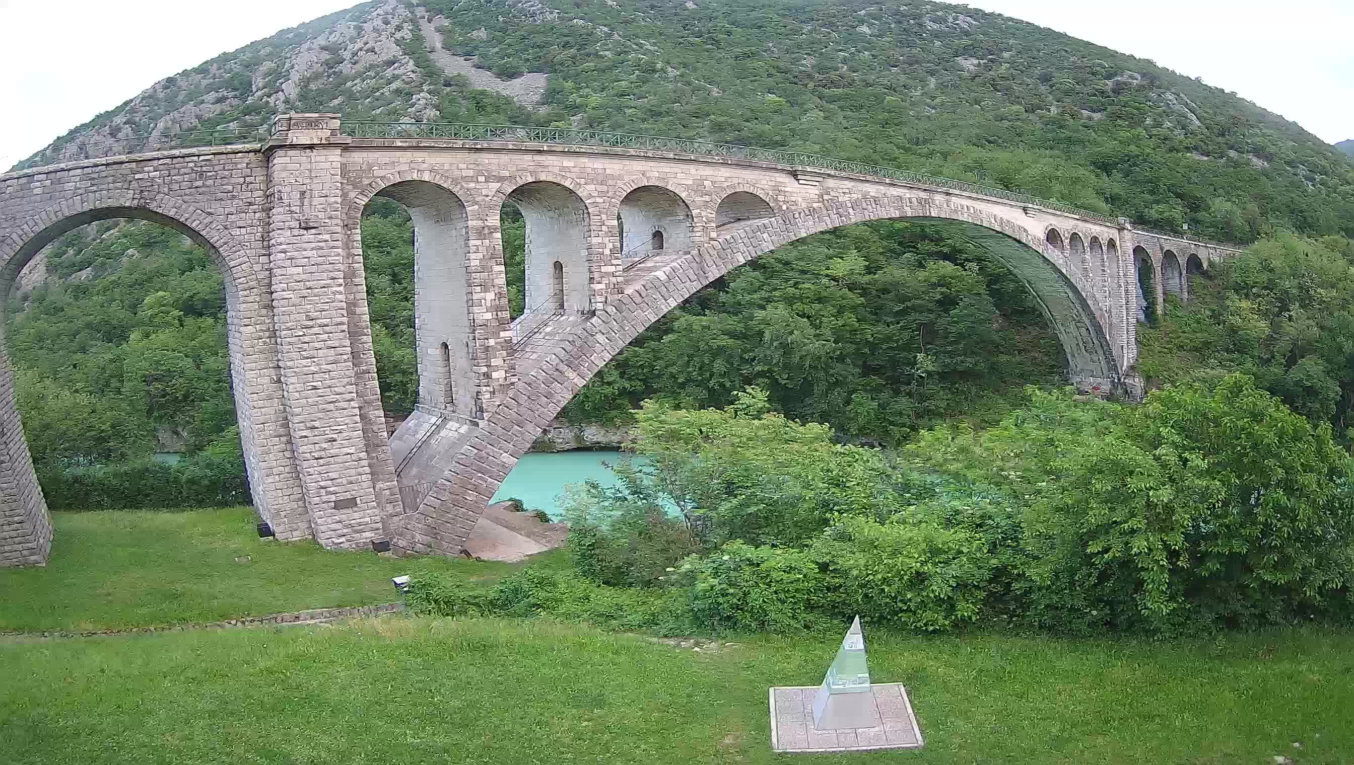 Solkan Bridge webcam – Slovenia