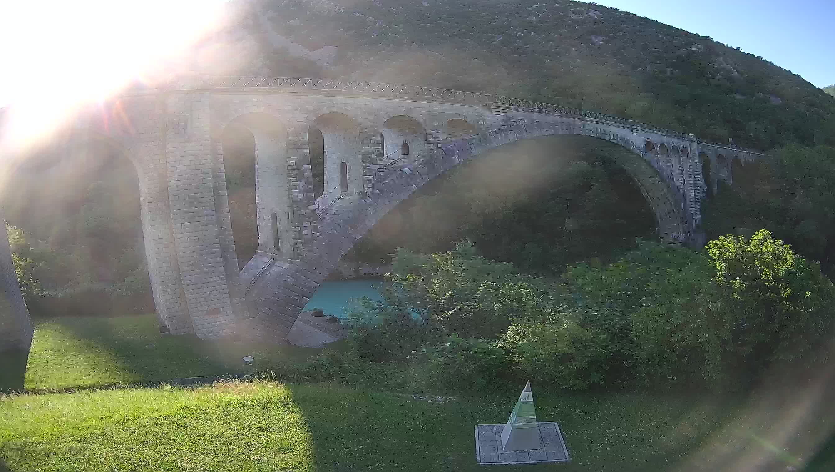 Solkan Bridge webcam – Slovenia