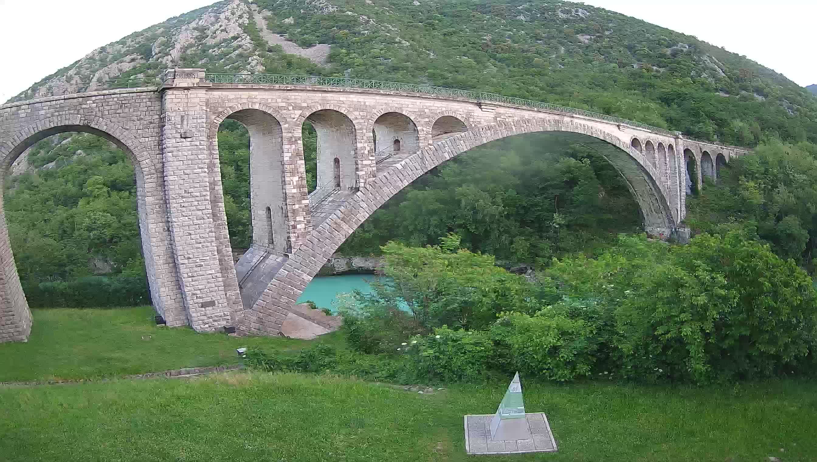 Solkan Bridge webcam – Slovenia