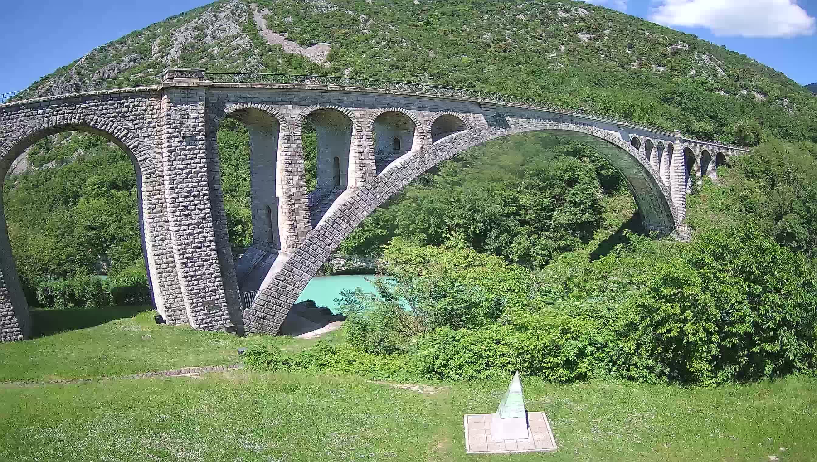 Puente de Solkan – Camera en vivo