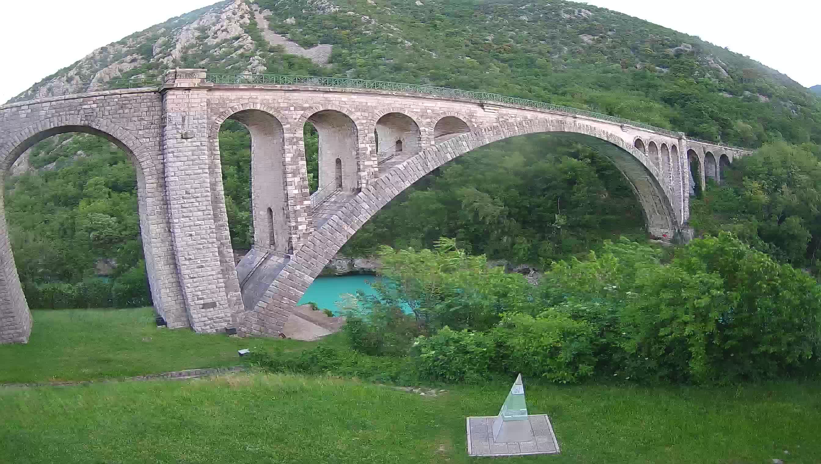 Puente de Solkan – Camera en vivo