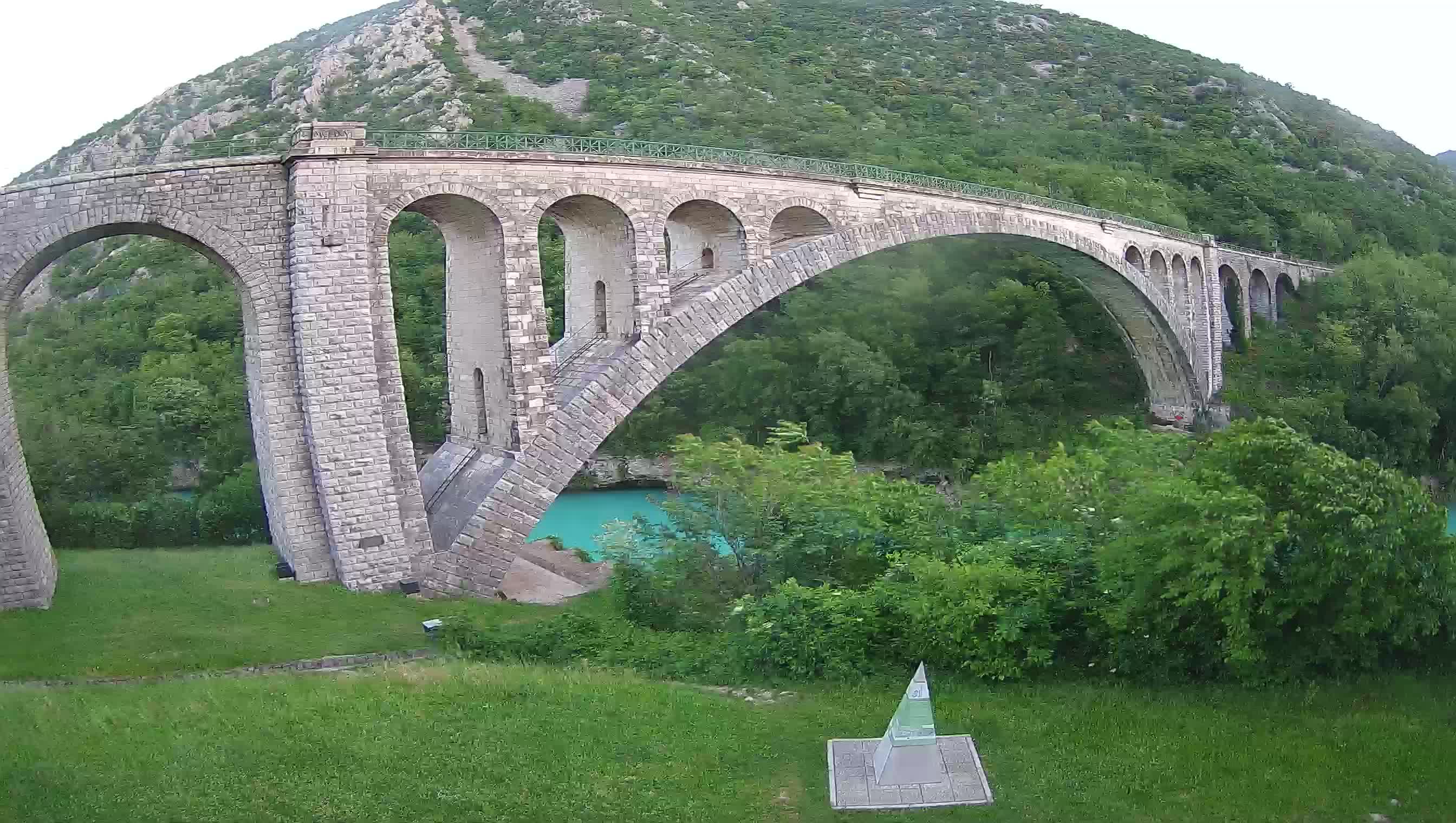 Solkan Bridge webcam – Slovenia