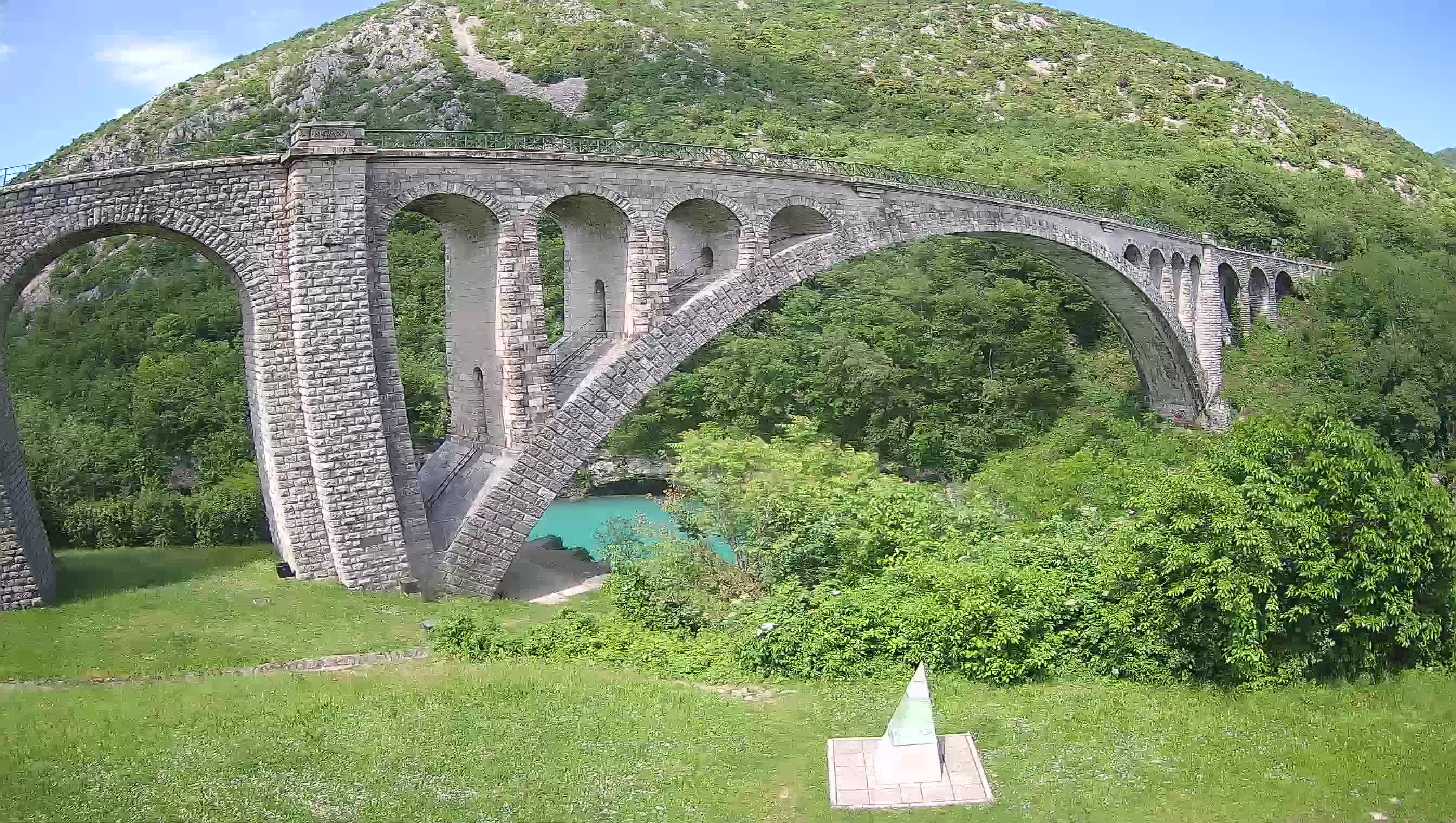 Solkan Bridge webcam – Slovenia