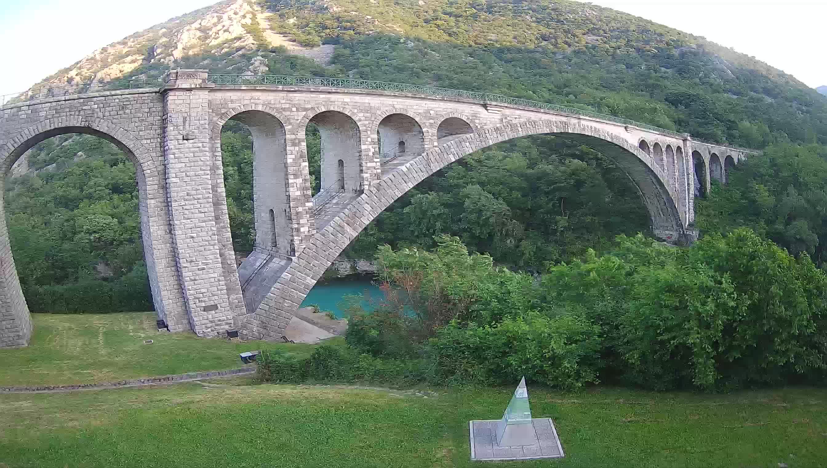 Puente de Solkan – Camera en vivo