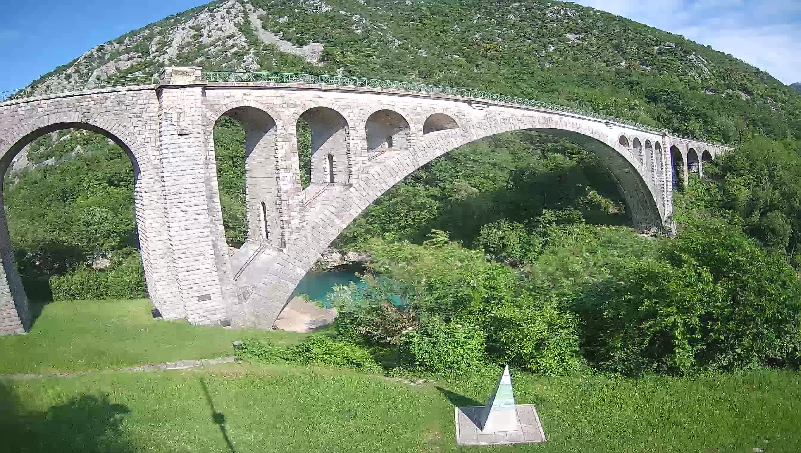 Puente de Solkan – Camera en vivo