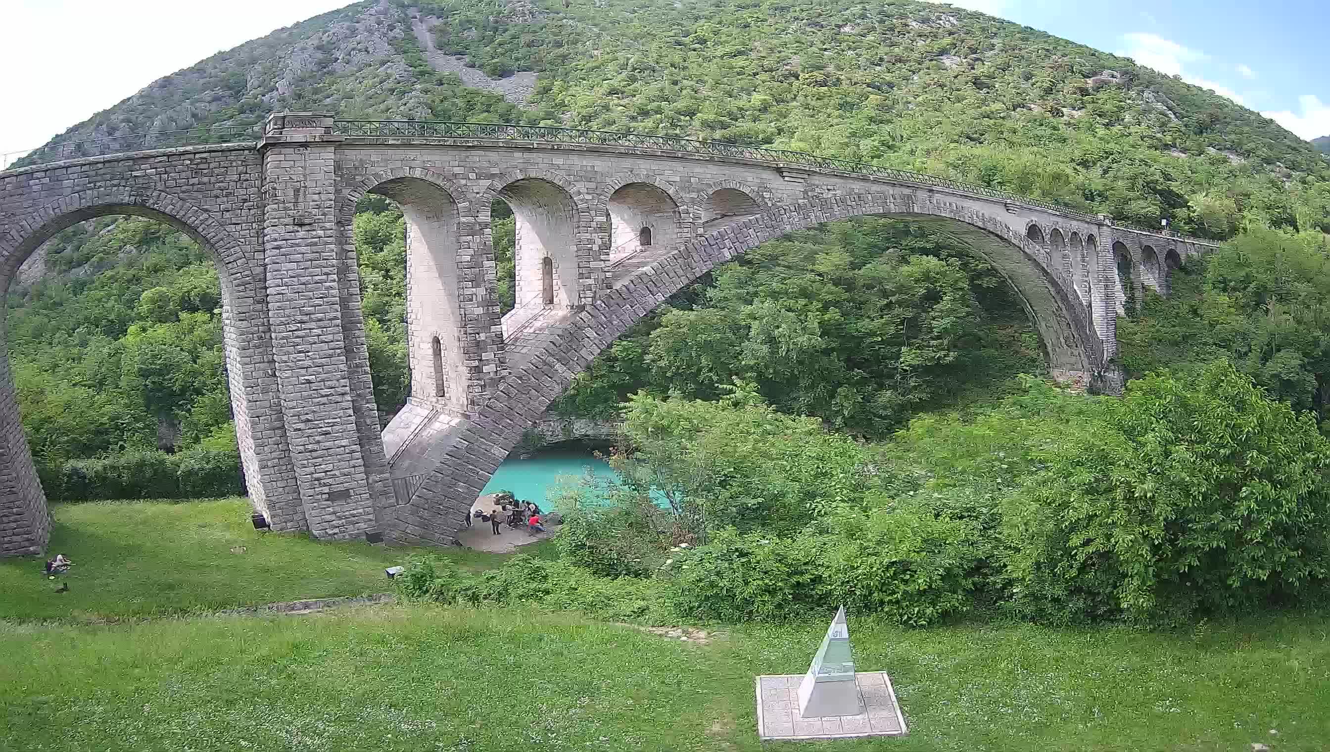 Solkan Bridge webcam – Slovenia