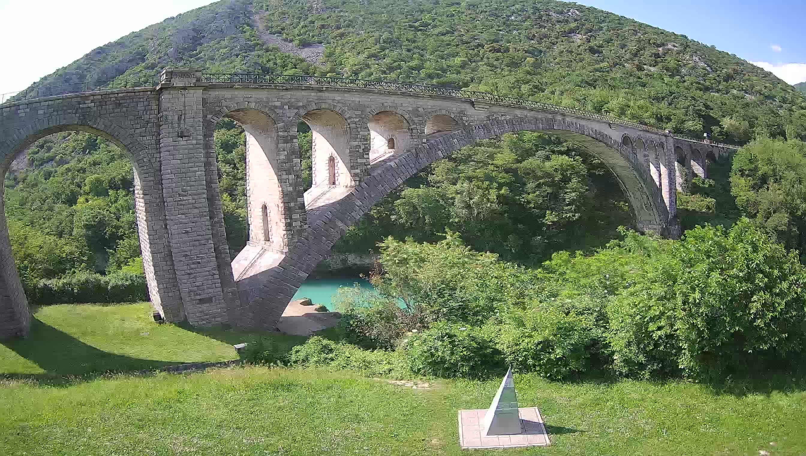 Solkan Bridge webcam – Slovenia