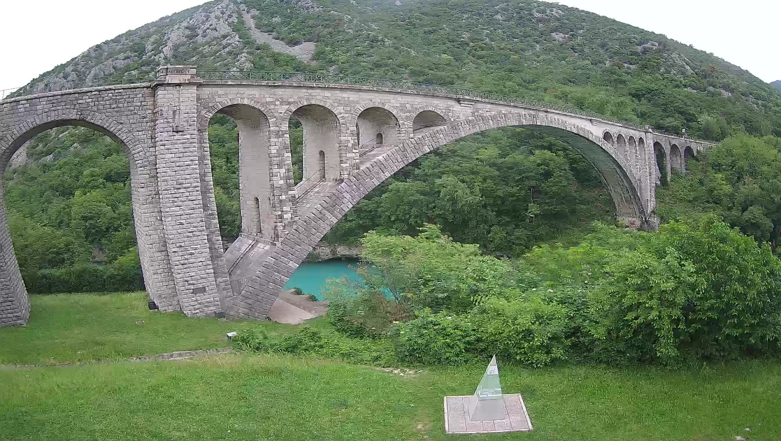 Solkan Bridge webcam – Slovenia