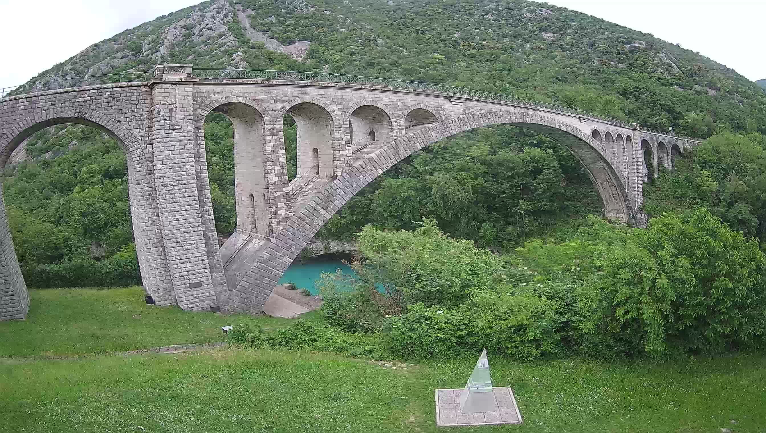 Solkan Bridge webcam – Slovenia