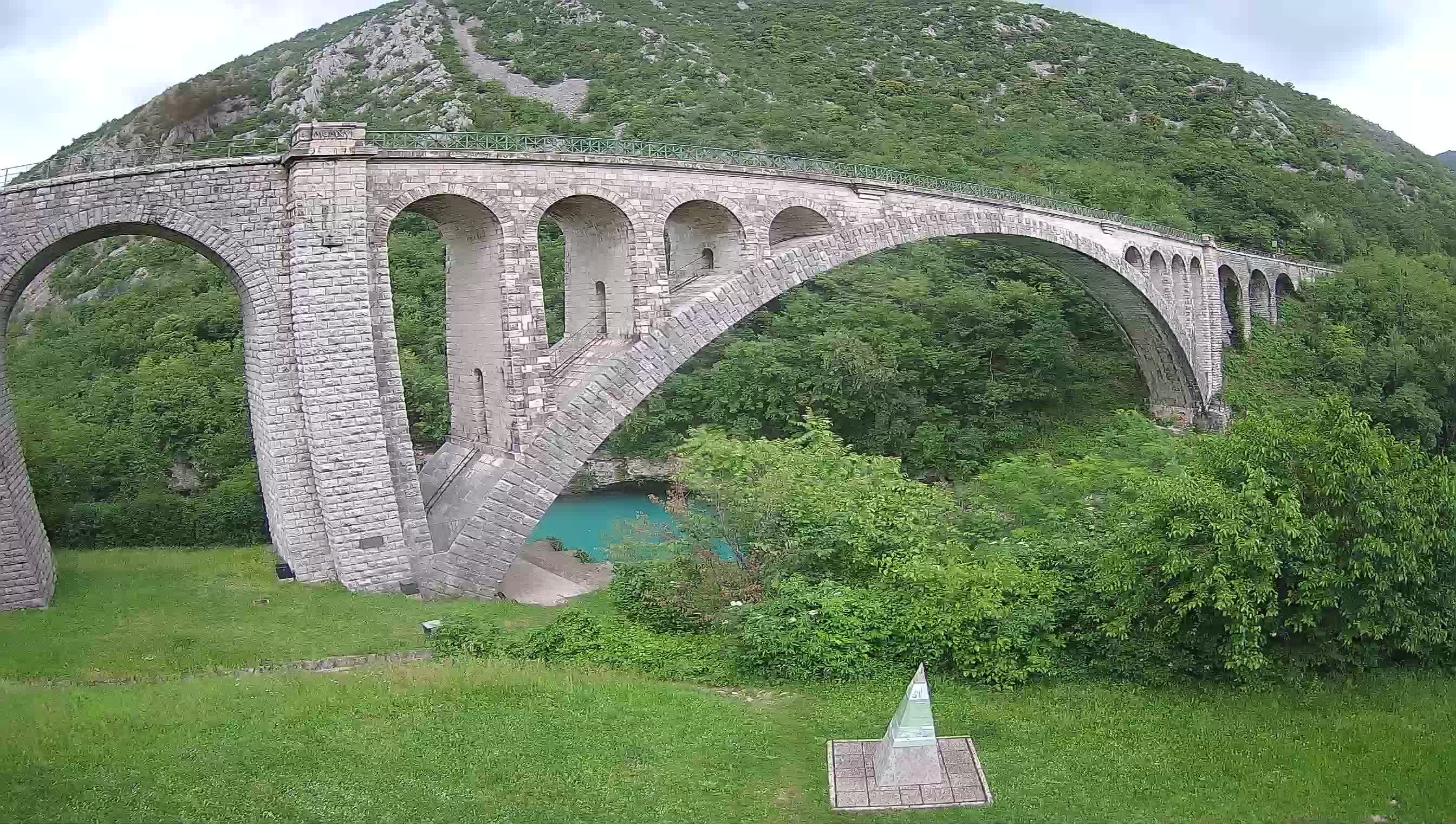 Solkan Bridge webcam – Slovenia