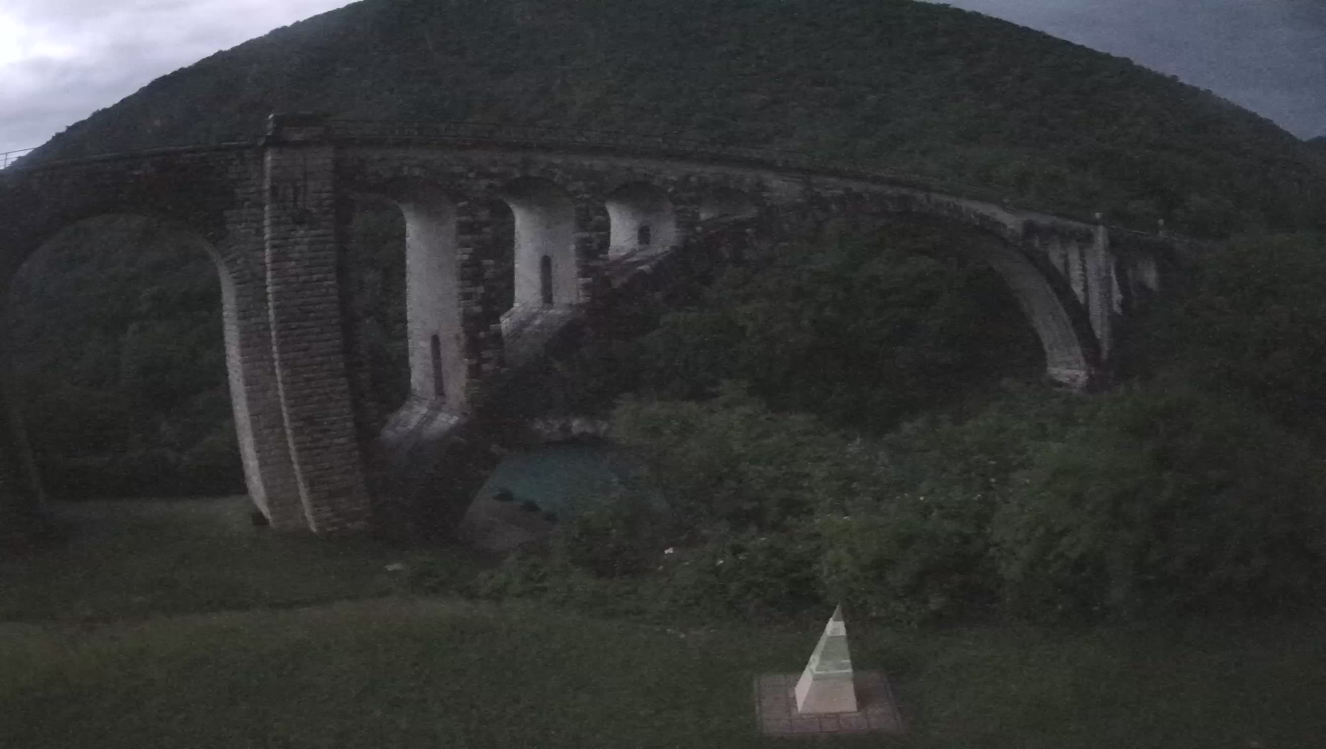 Solkan Bridge webcam – Slovenia
