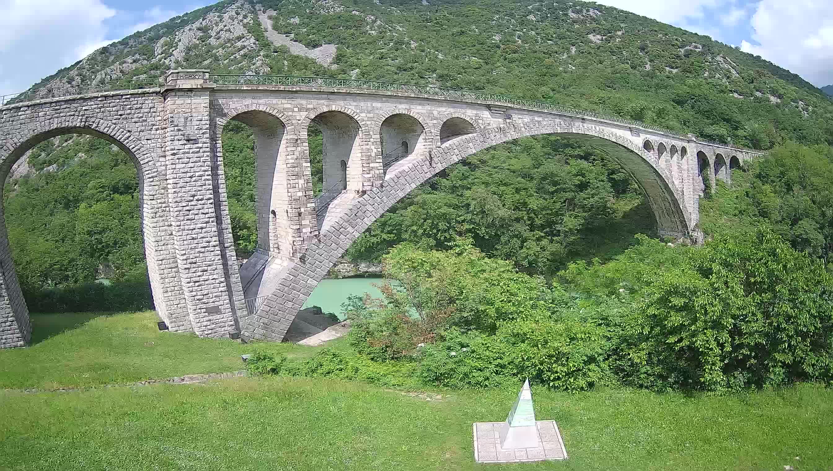 Solkan Bridge webcam – Slovenia