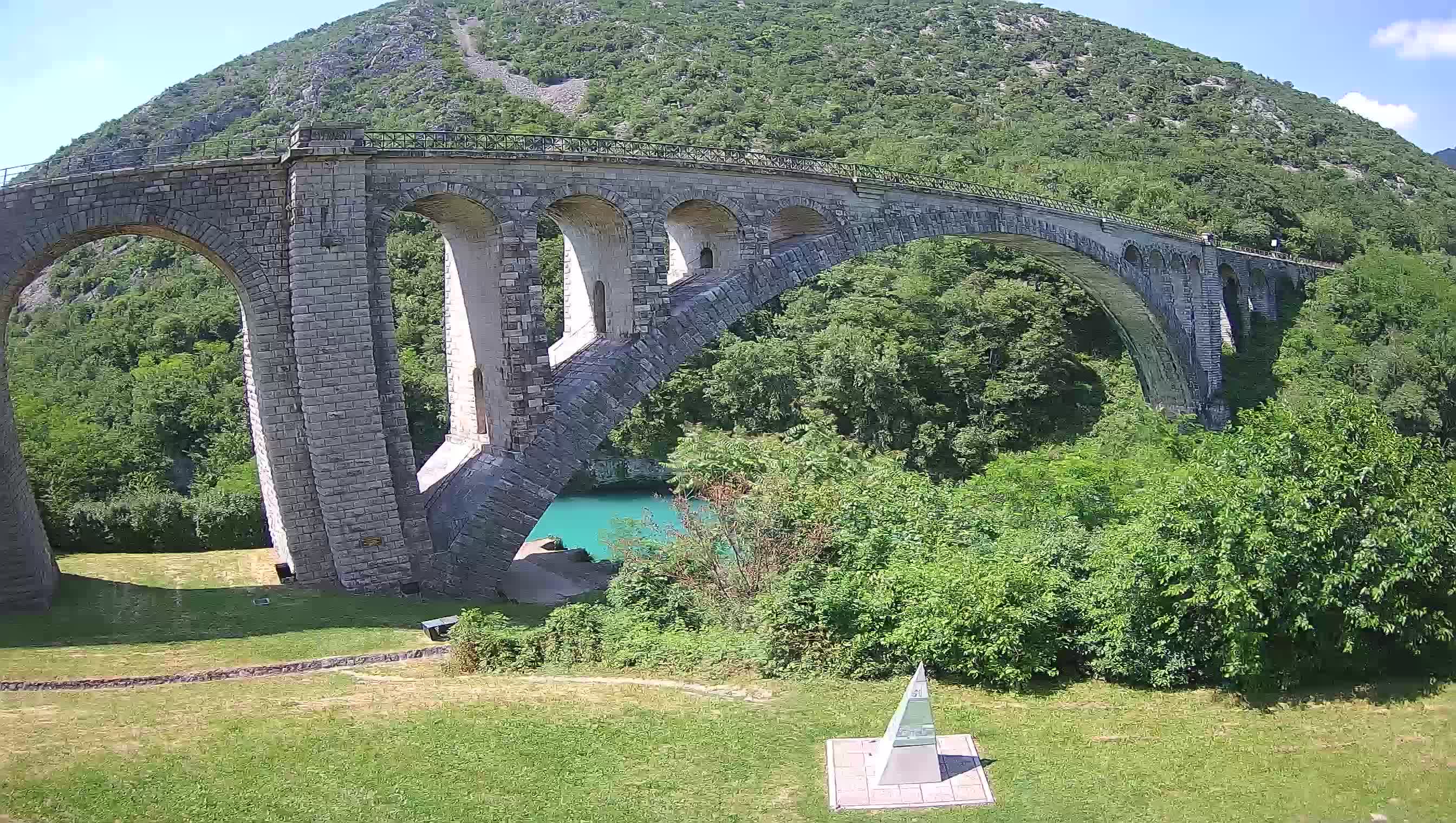 Solkan Bridge webcam – Slovenia