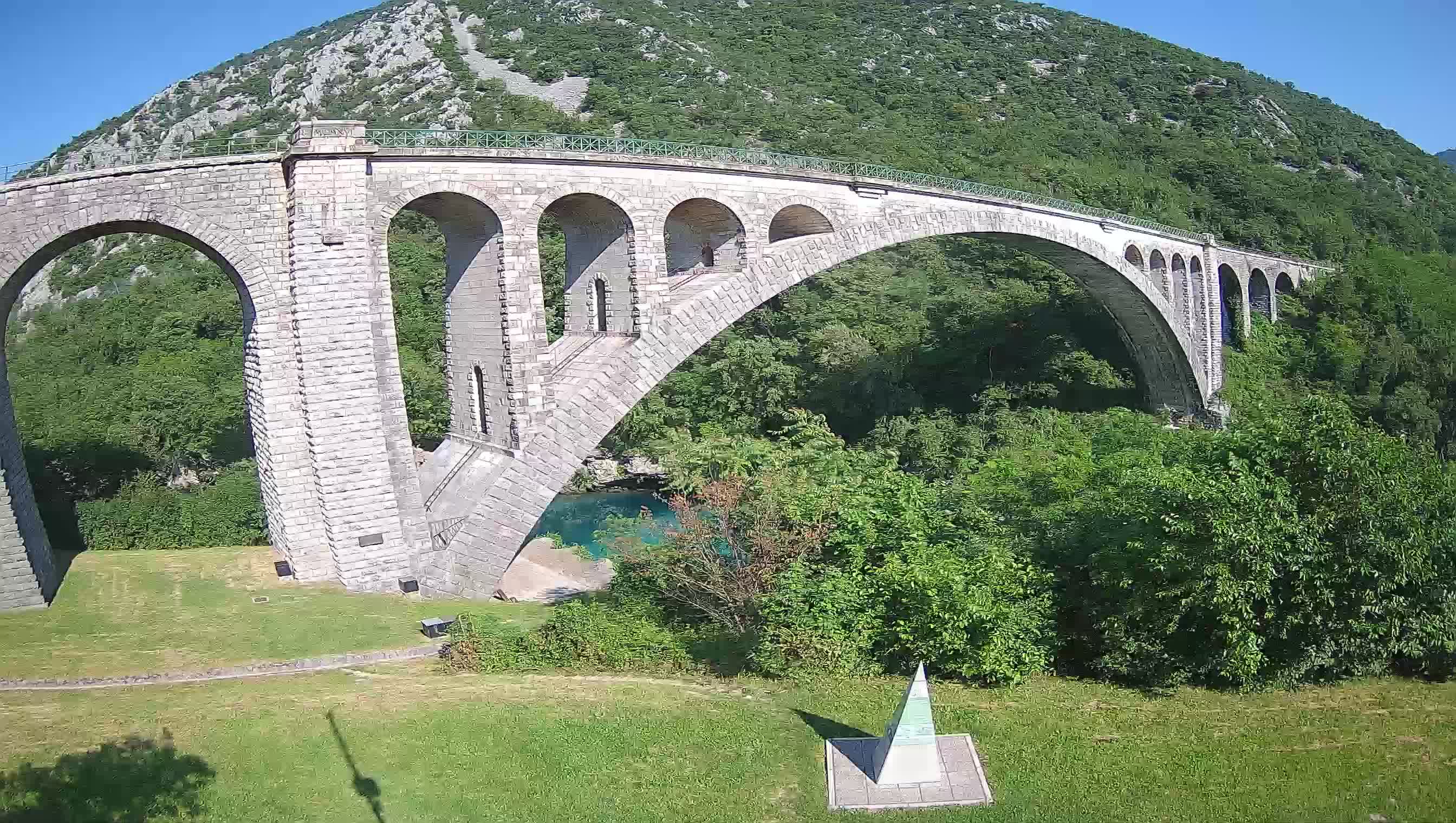 Solkan Bridge webcam – Slovenia