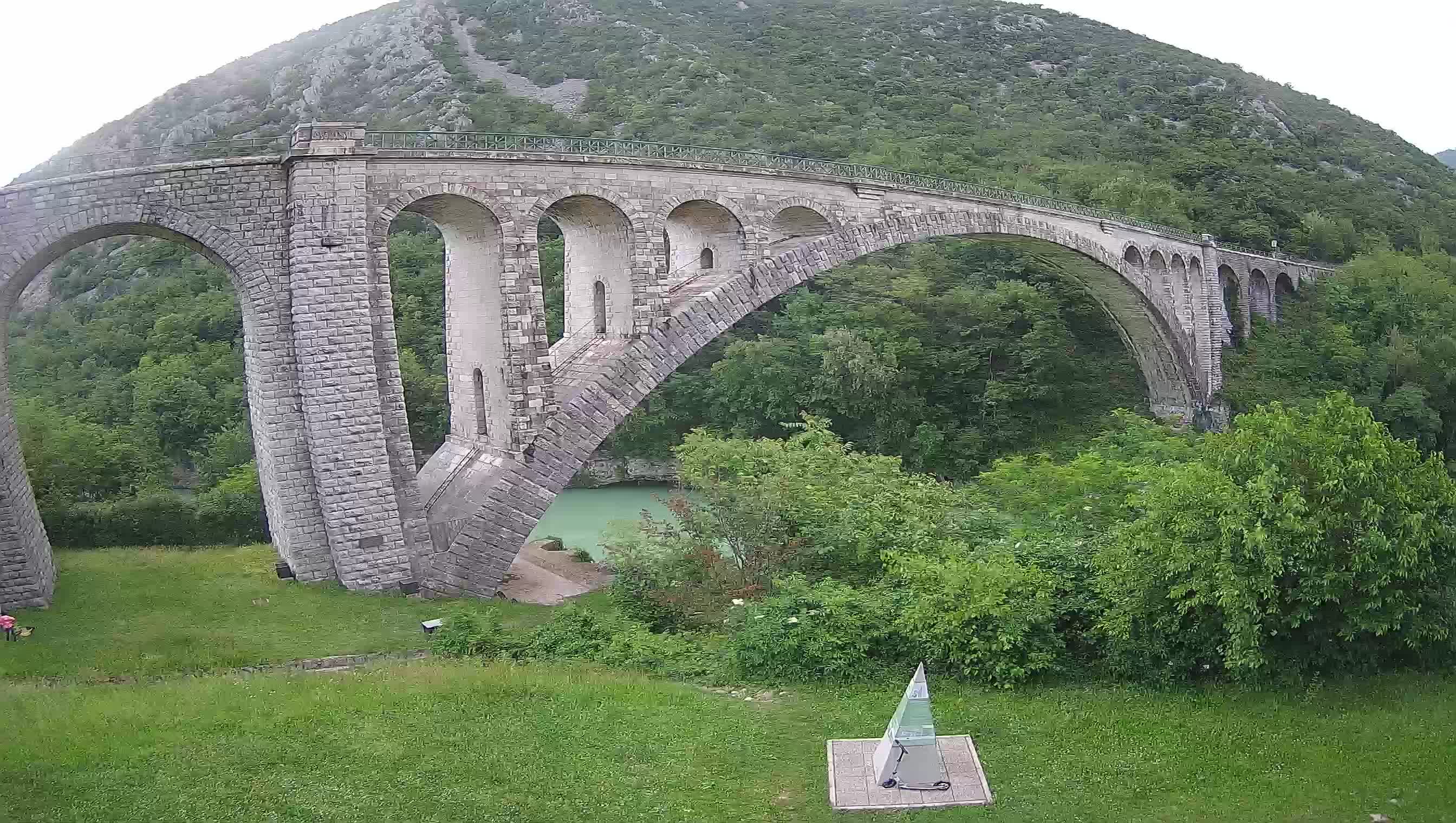 Solkan Bridge webcam – Slovenia