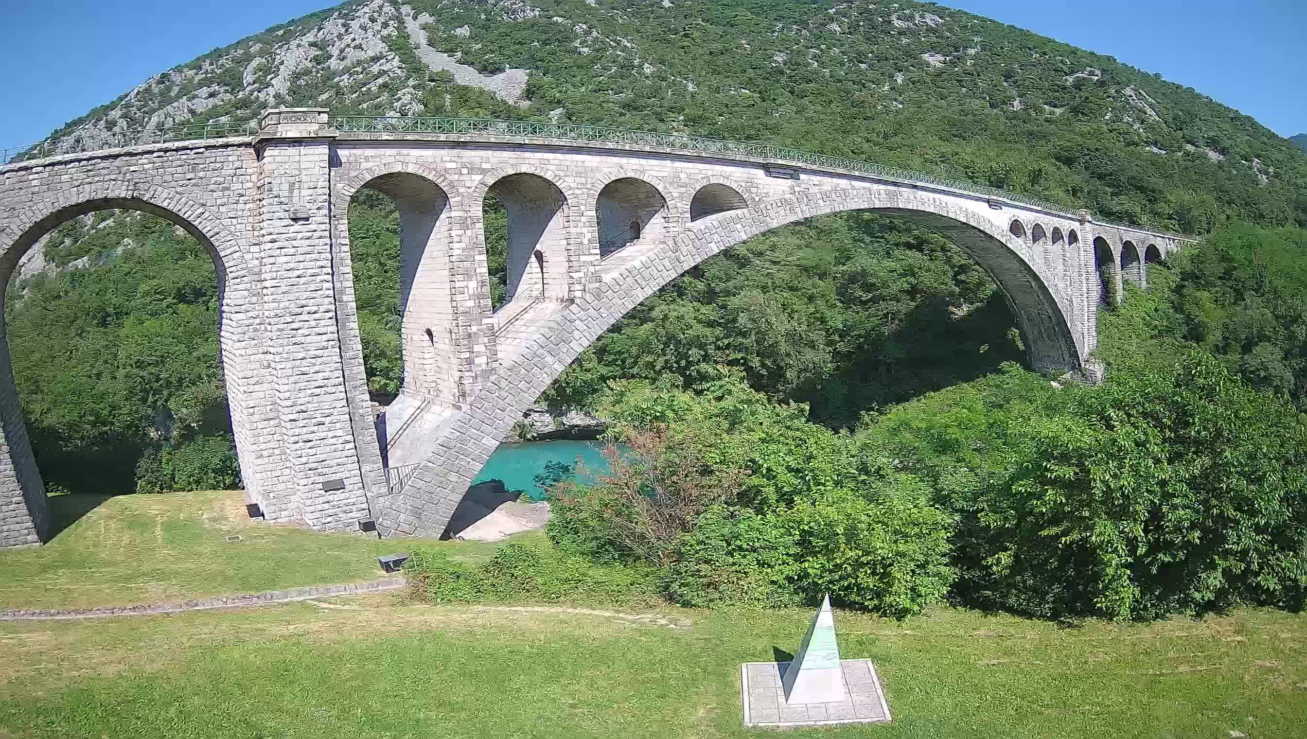 Solkan Bridge webcam – Slovenia