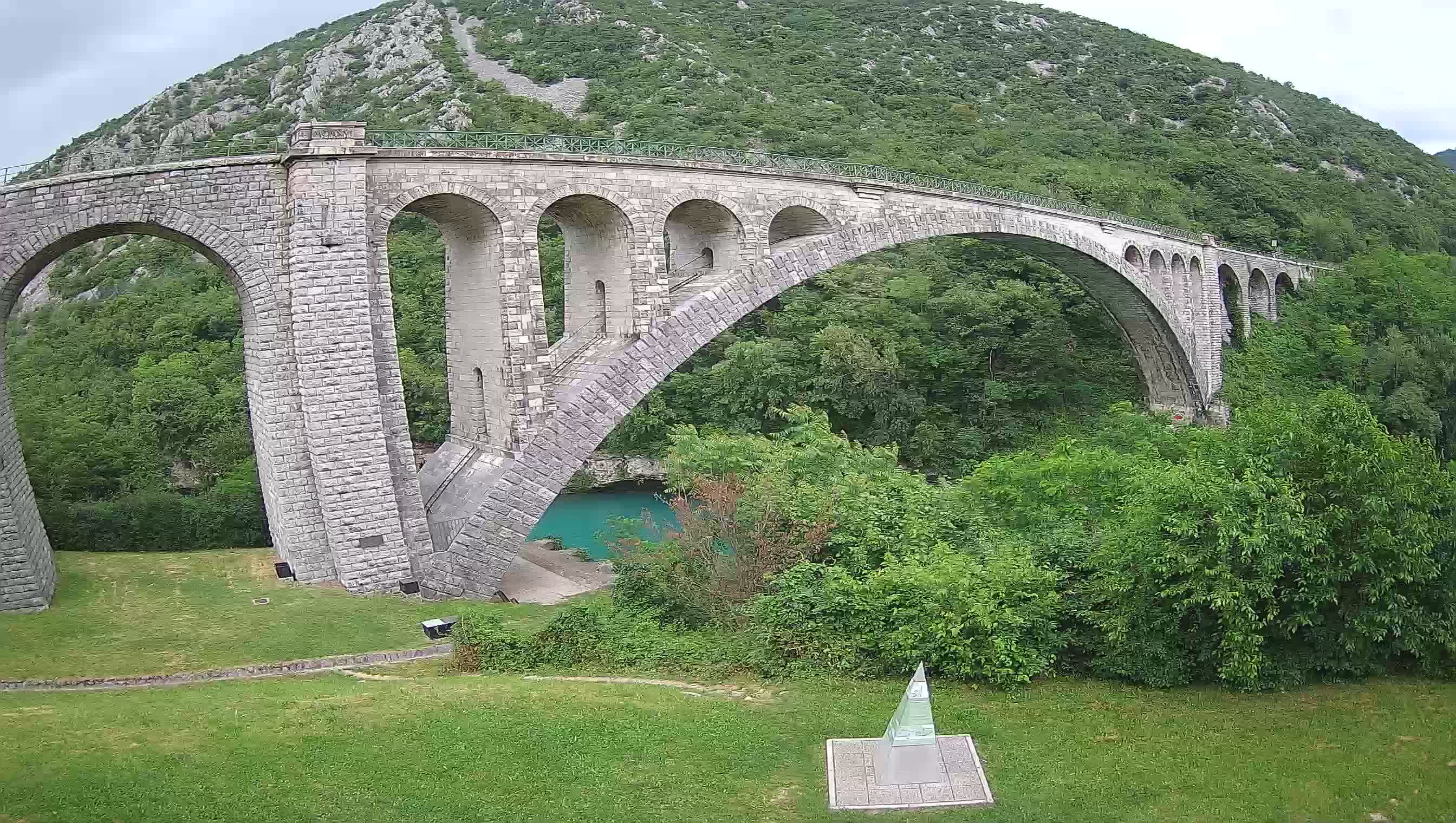 Puente de Solkan – Camera en vivo