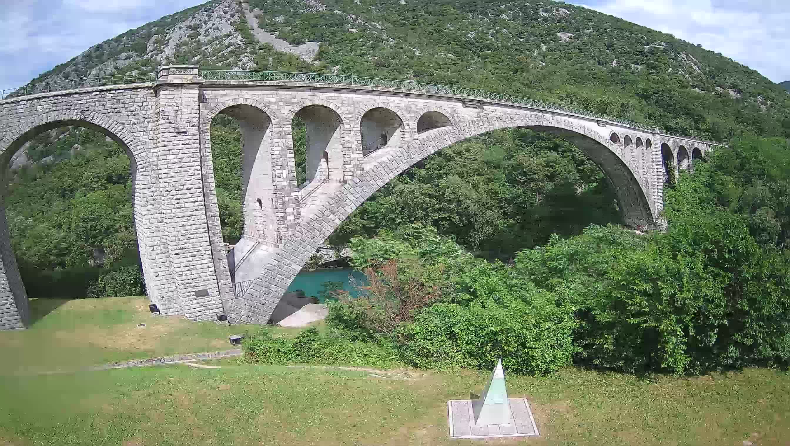 Puente de Solkan – Camera en vivo