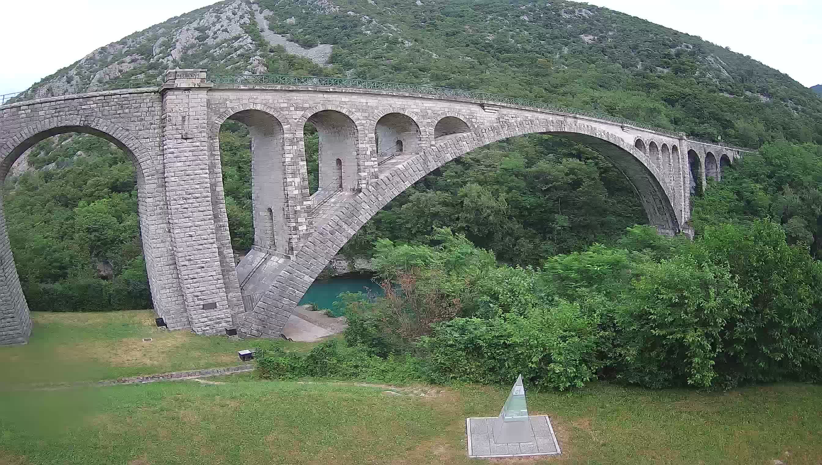 Solkan Bridge webcam – Slovenia