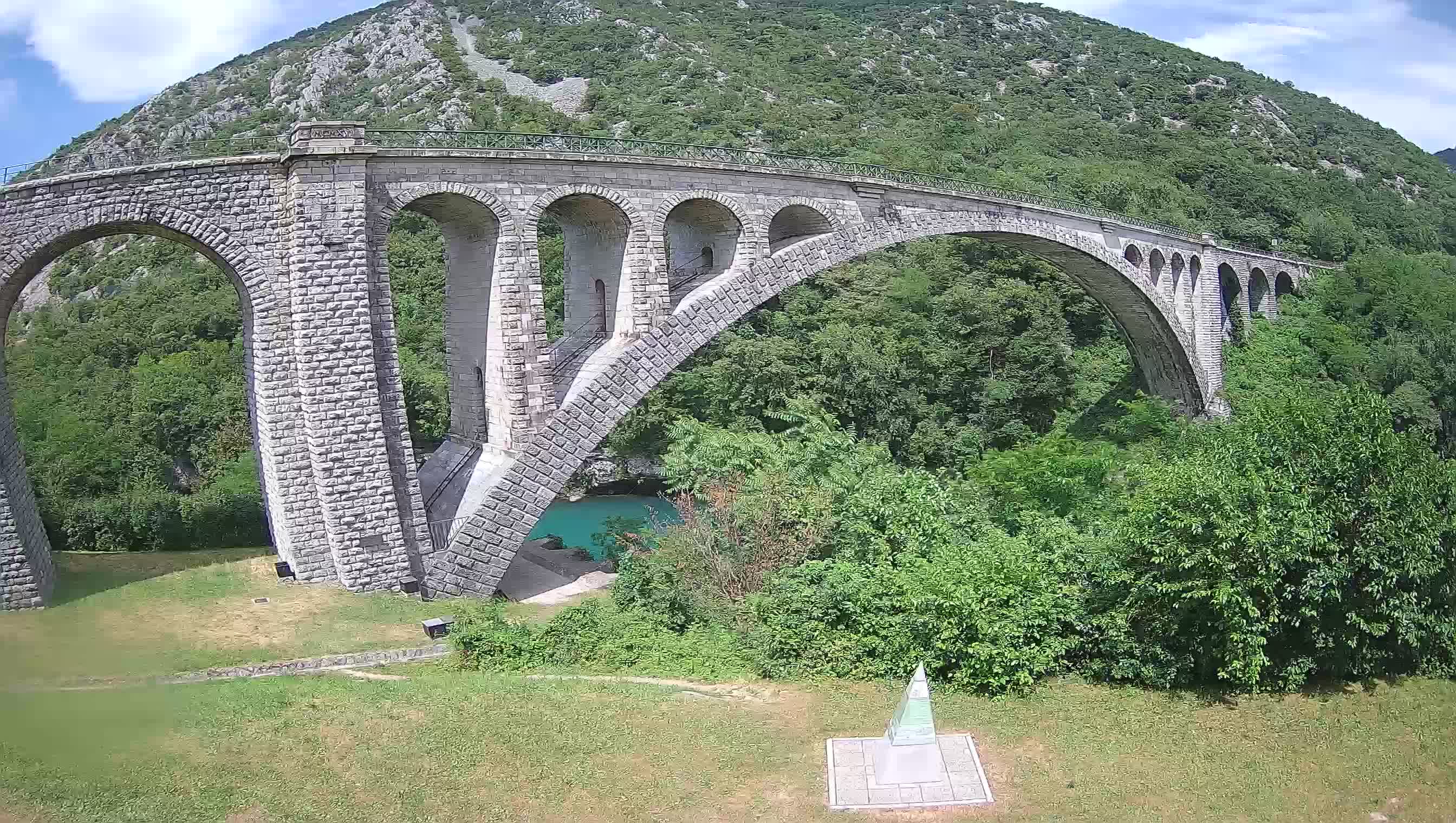 Puente de Solkan – Camera en vivo