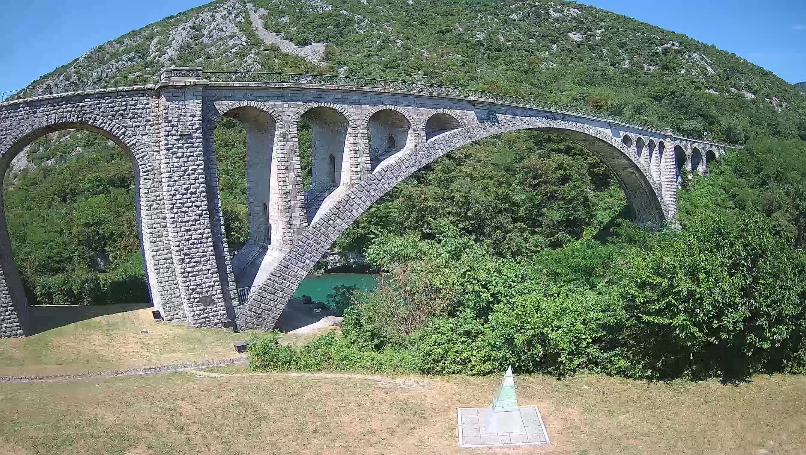 Puente de Solkan – Camera en vivo