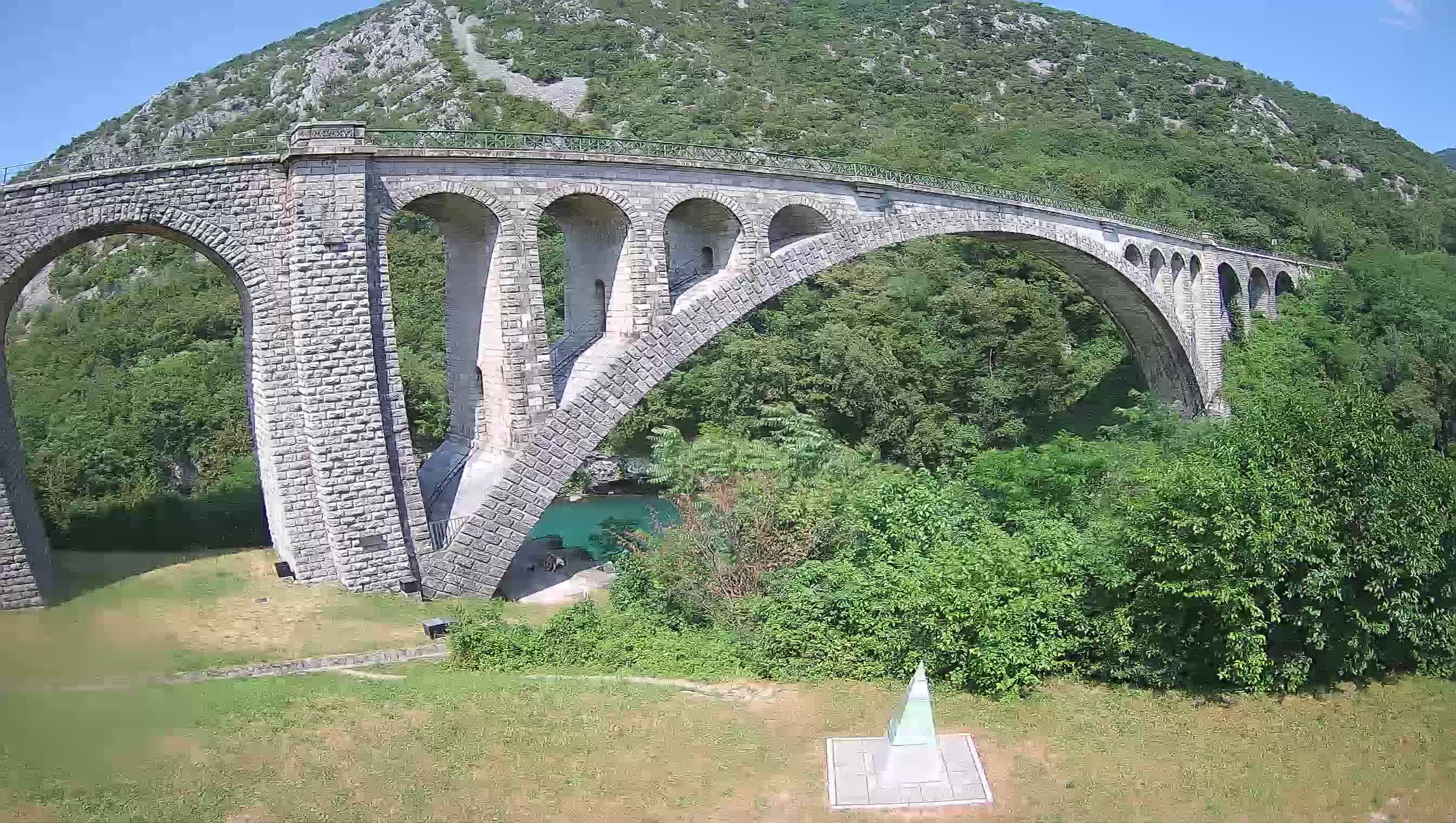 Solkan Bridge webcam – Slovenia